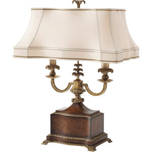 Theodore Alexander 30 inch 40 watt Medium Brown Table Lamp Portable Light