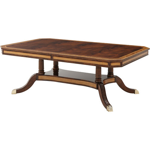 The English Cabinetmaker 132 X 54 inch Dining Table