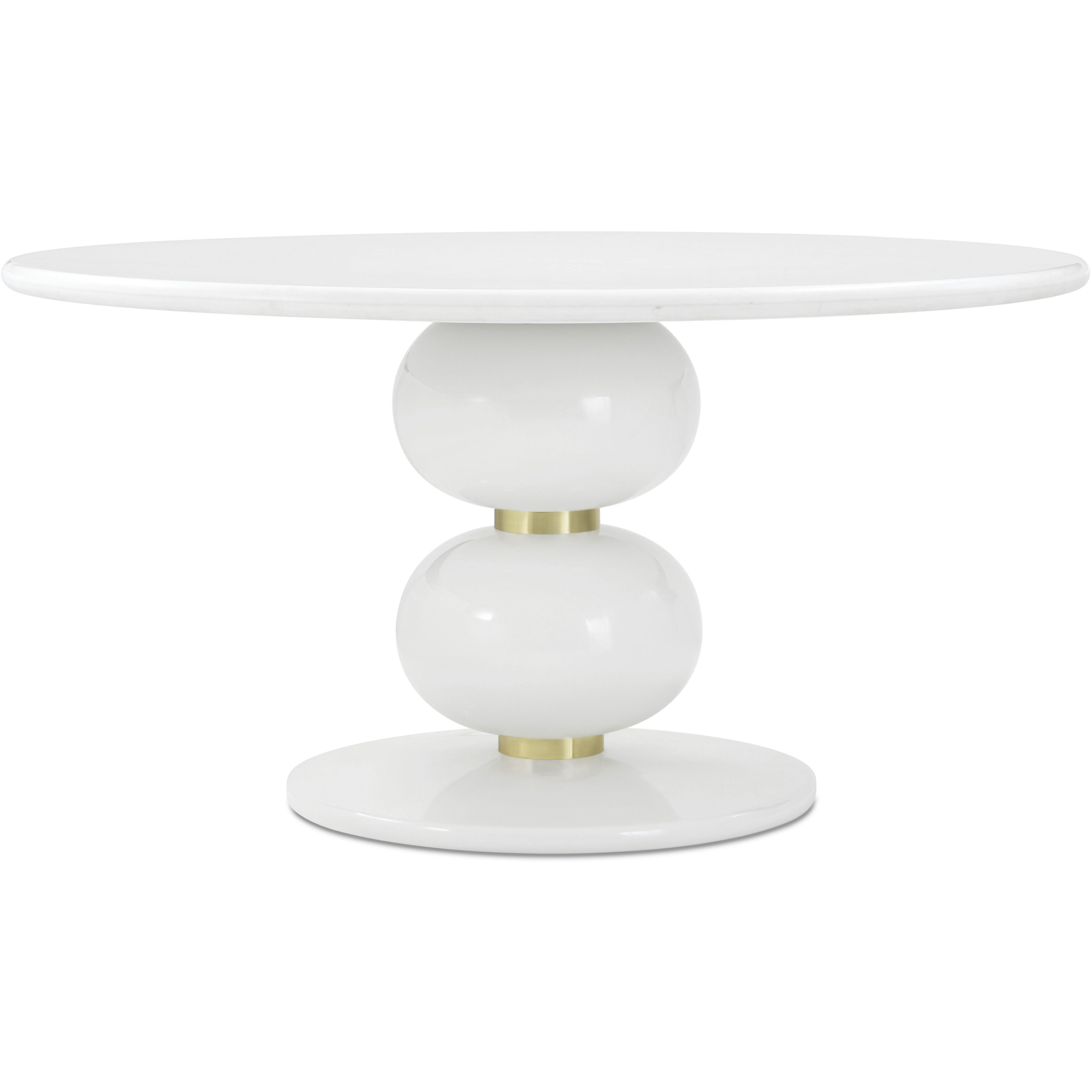 Judith Leiber Couture 60 X 60 inch Solstice Round Dining Table