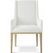 Balboa Coastal Grey Dining Chair, Wooden, Upholstered