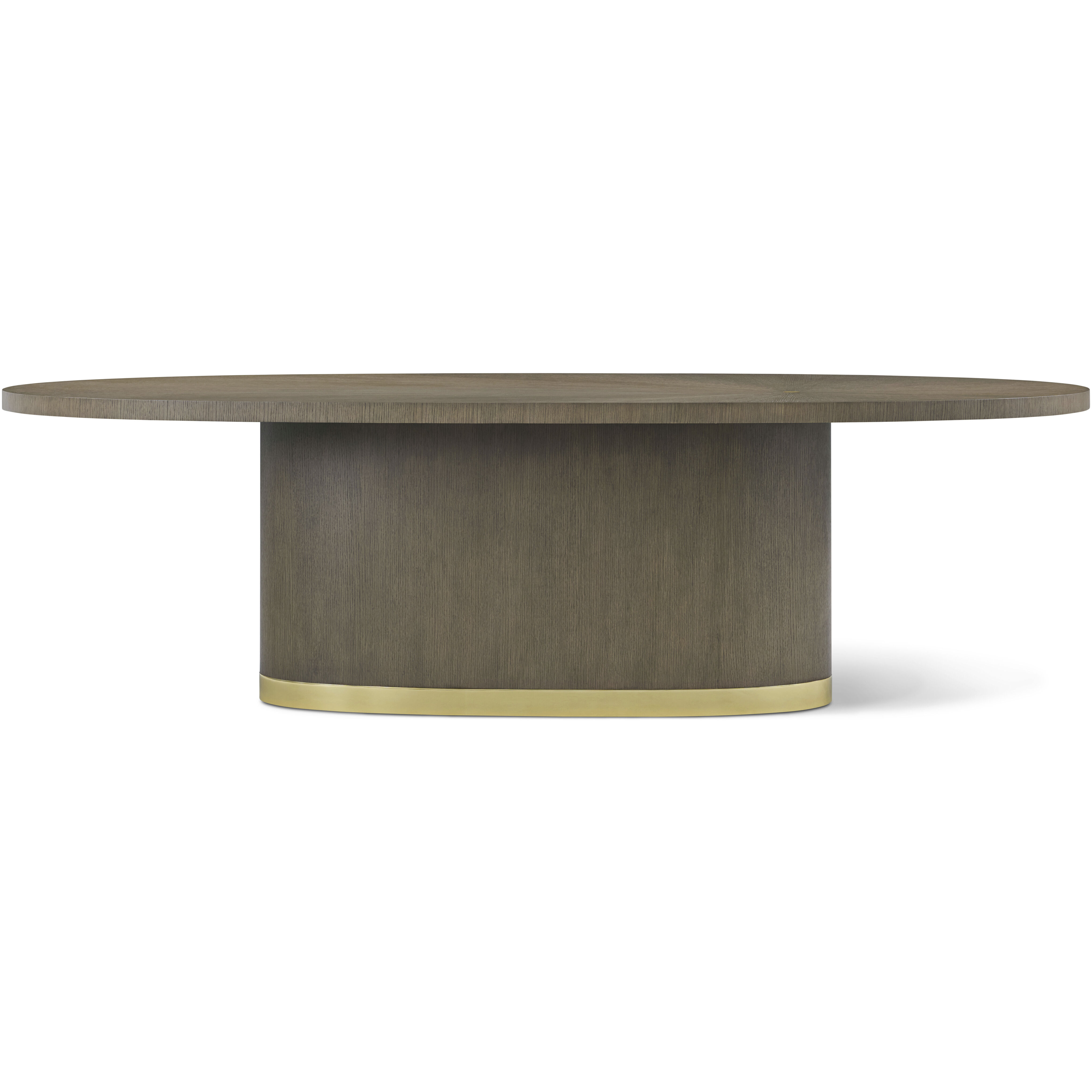 Judith Leiber Couture 102.25 X 47.75 inch Mink Dining Table, Wooden