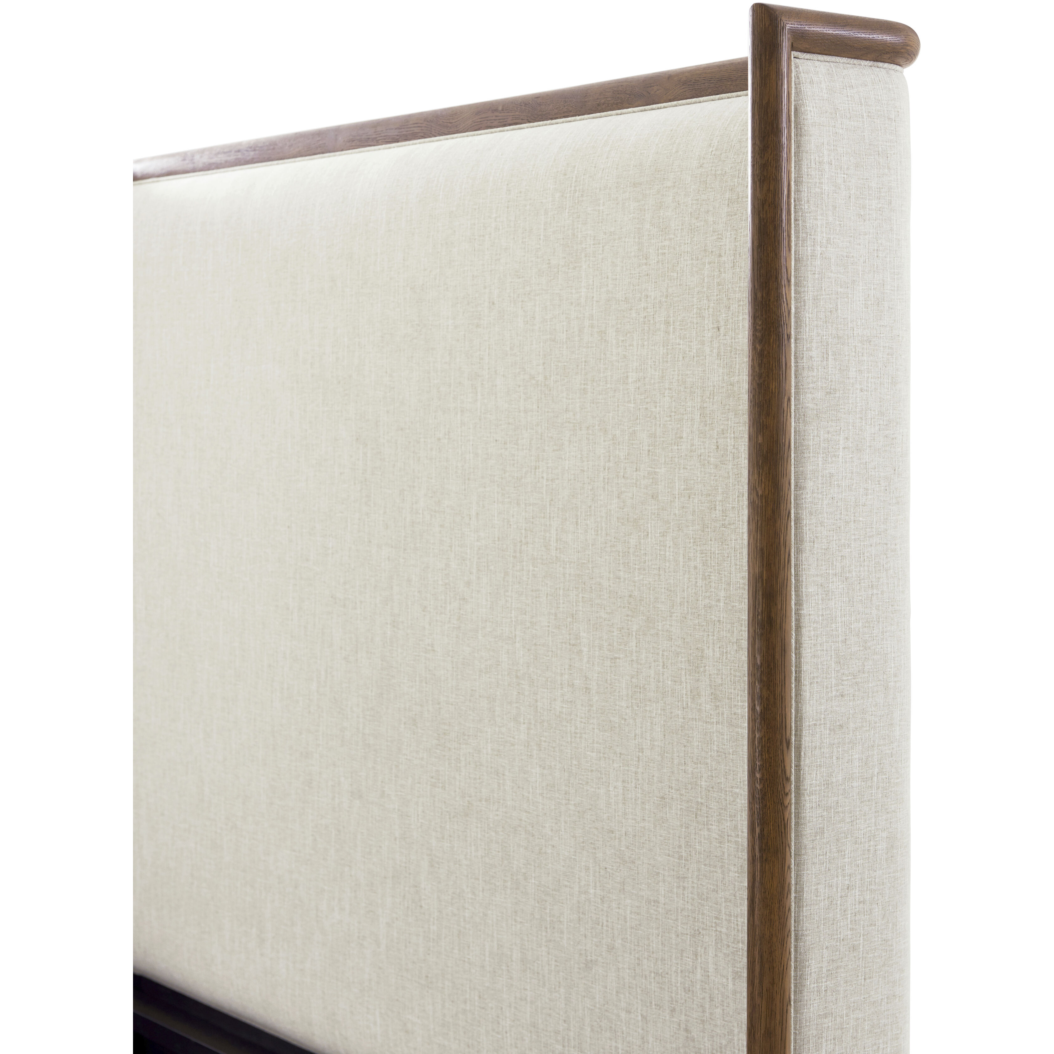 Catalina Earth US King Bed, Wooden, Upholstered