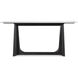 Repose 72 X 16 inch Charcoal Oak Console Table, Wooden with Quartz Top