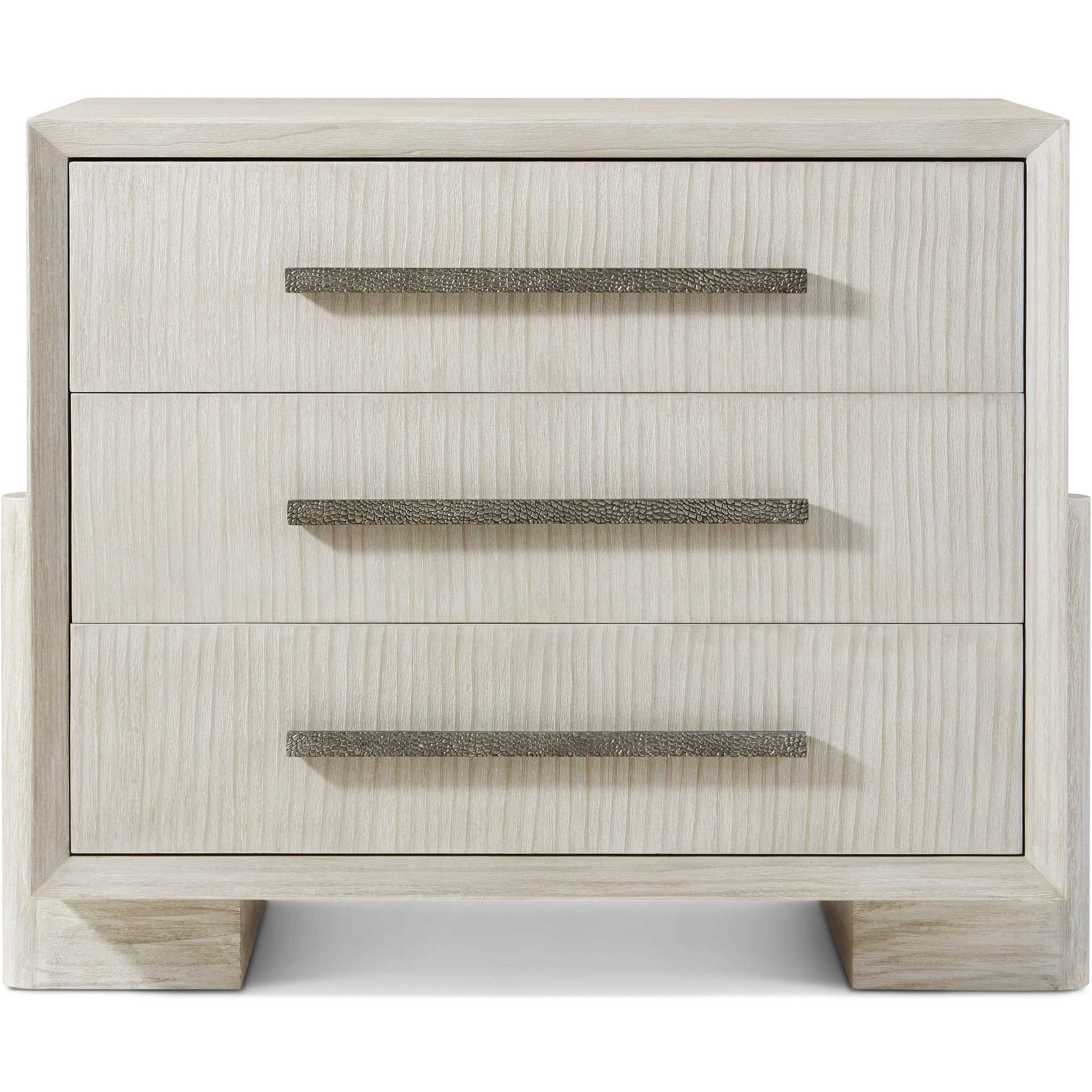 Urbane 32 X 26 inch Sundew Nightstand, Wooden, 3-Drawer