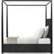 Kesden Silent Black Poster US King Bed, Wooden