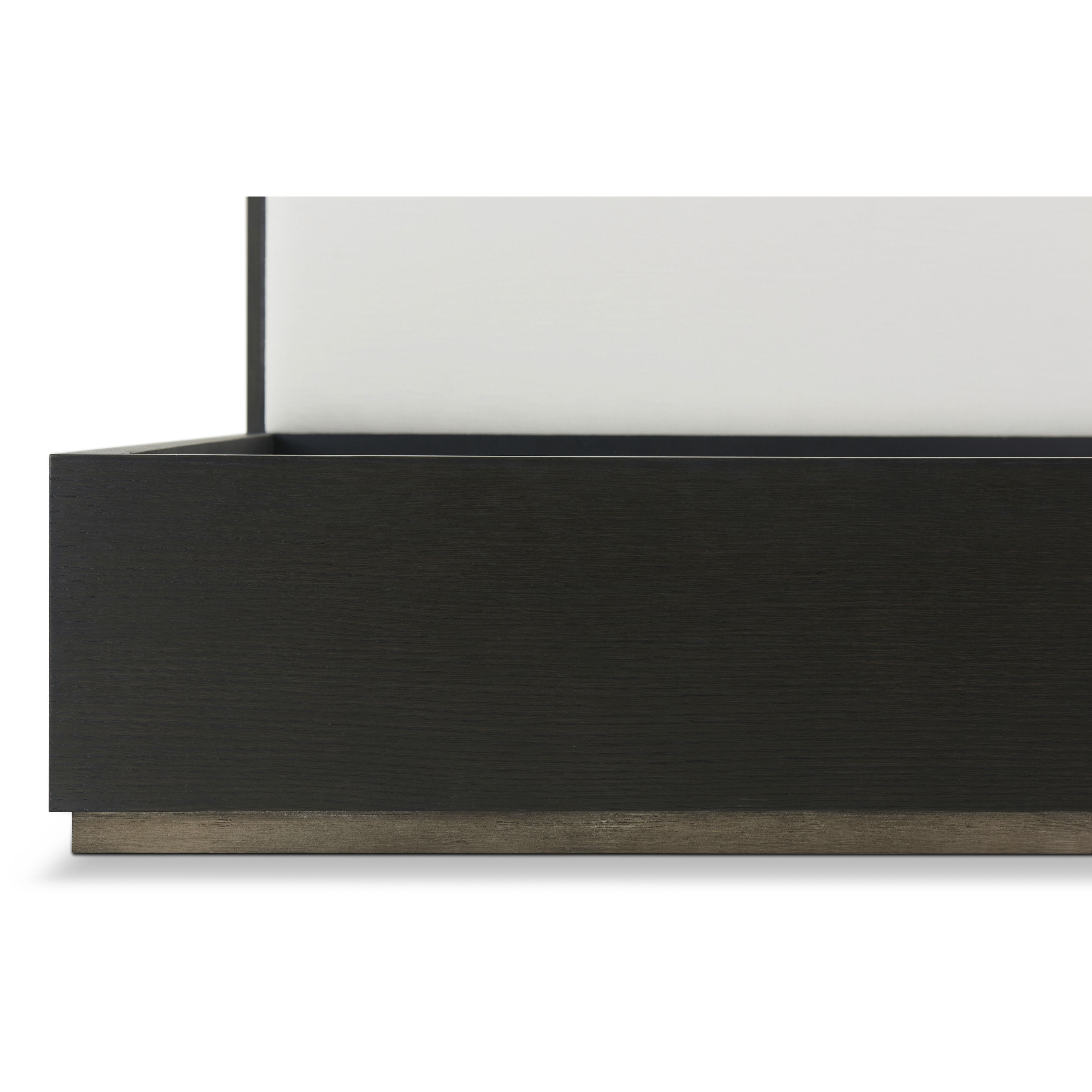 Spencer St. James Onyx US King Bed, Wooden, Upholstered