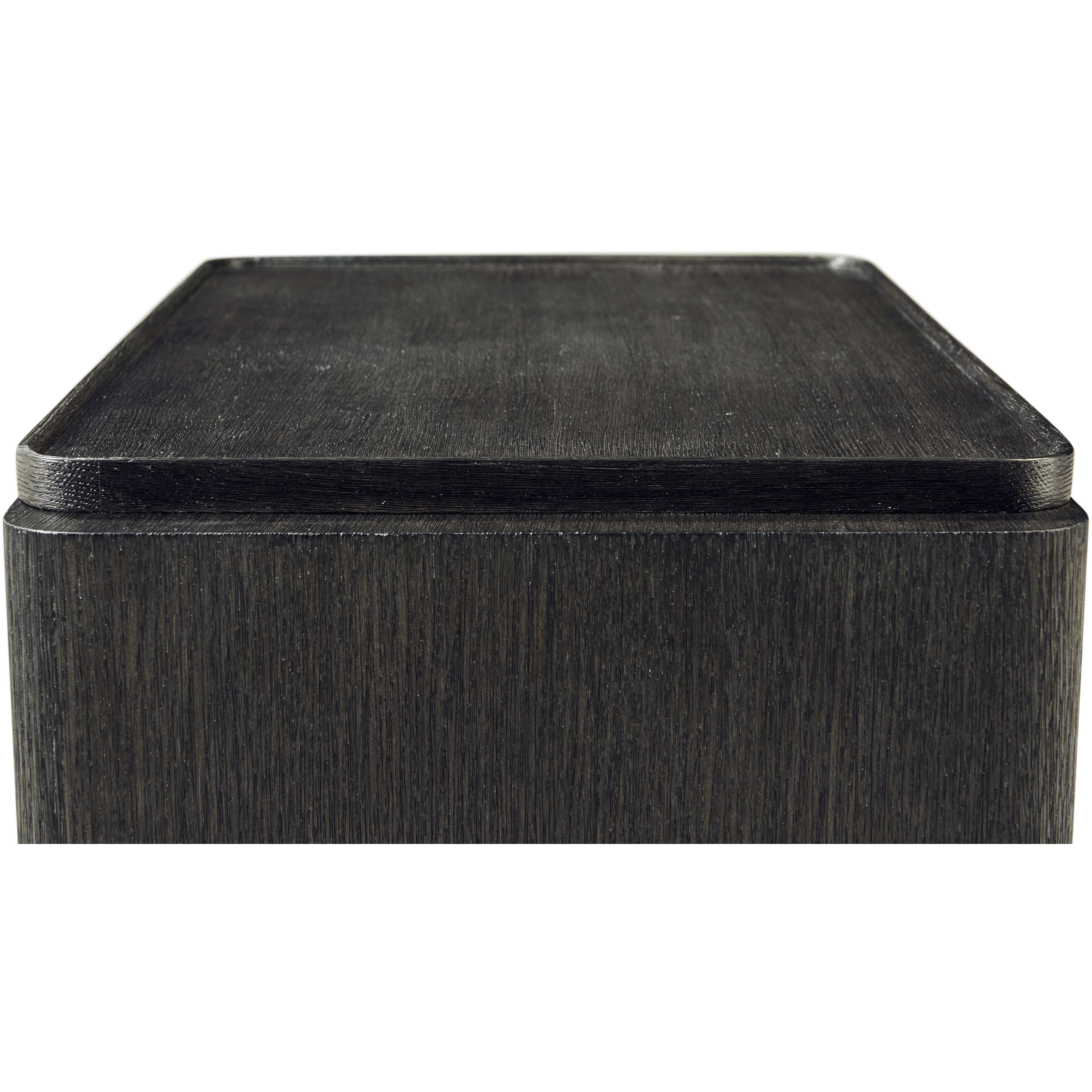 Repose 32 X 22 inch Charcoal Oak Nightstand, Wooden