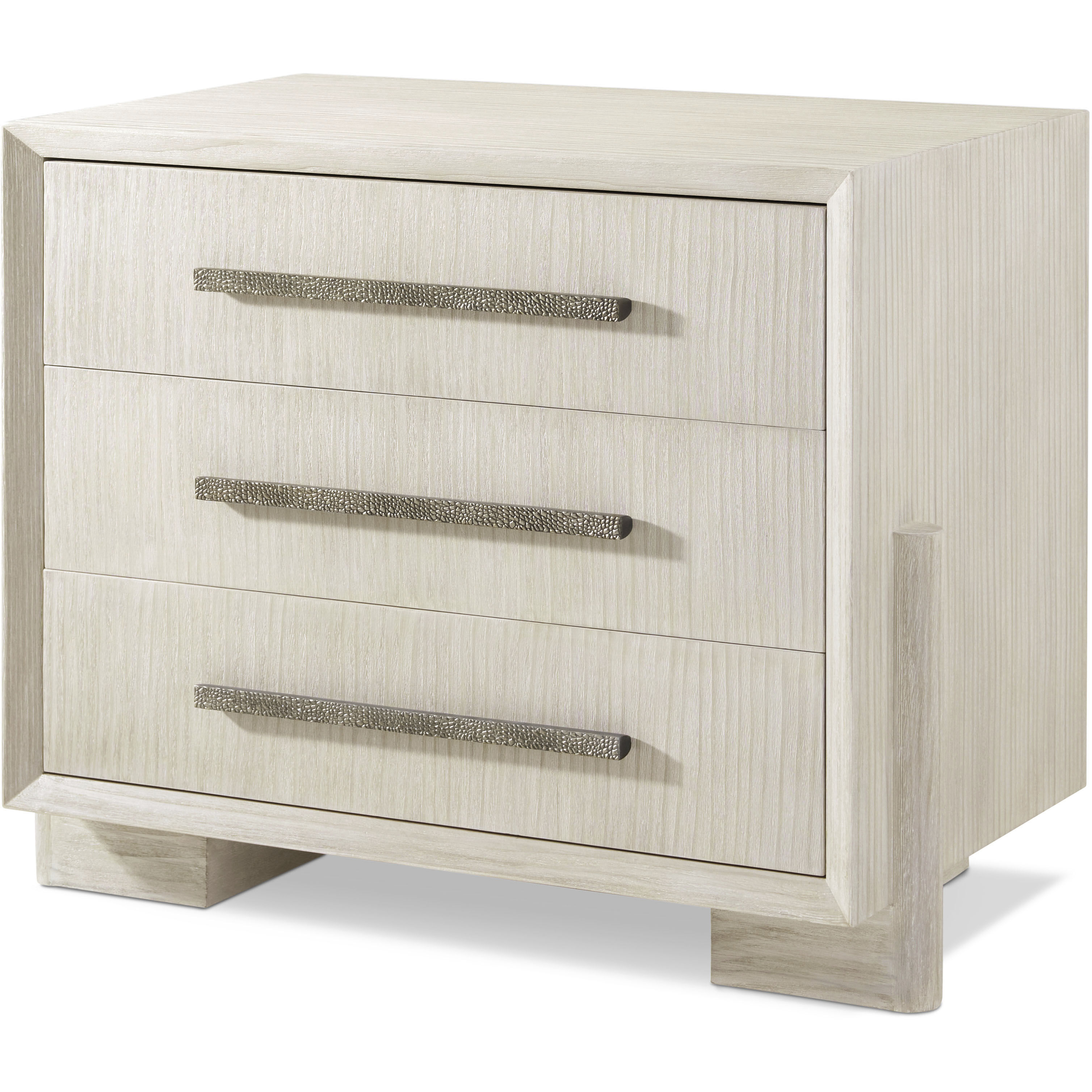 Urbane 32 X 26 inch Sundew Nightstand, Wooden, 3-Drawer