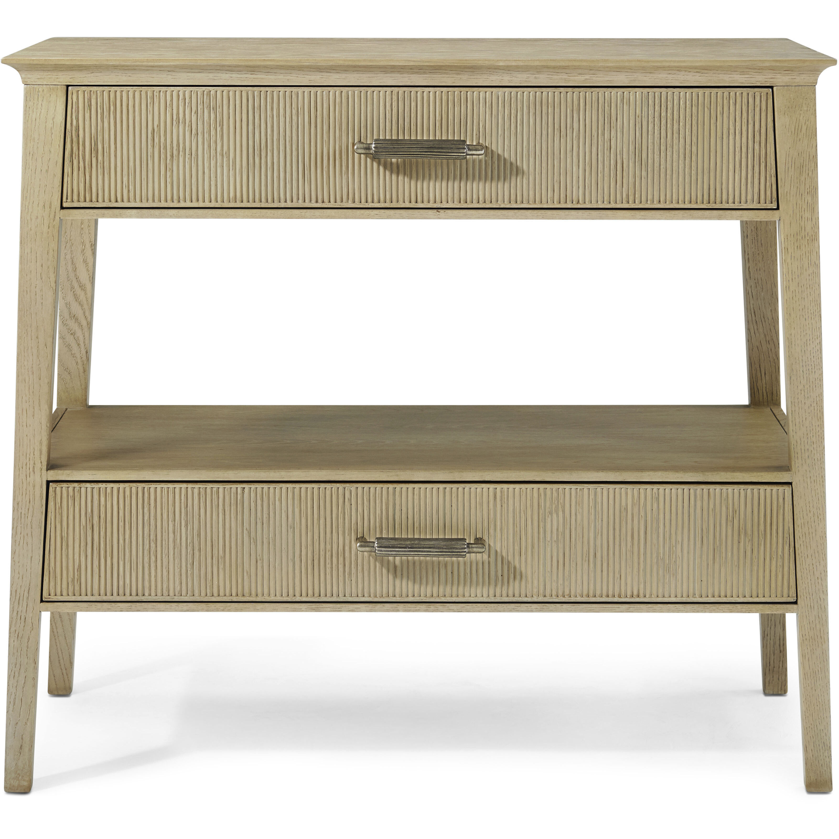 Balboa 32 X 28 inch Coastal Grey Nightstand, Wooden