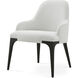 Rome Nera Dining Chair, Wooden, Upholstered