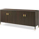 Park Lane 82 X 20 inch Fumed Sideboard, Wooden, Spencer Green Park