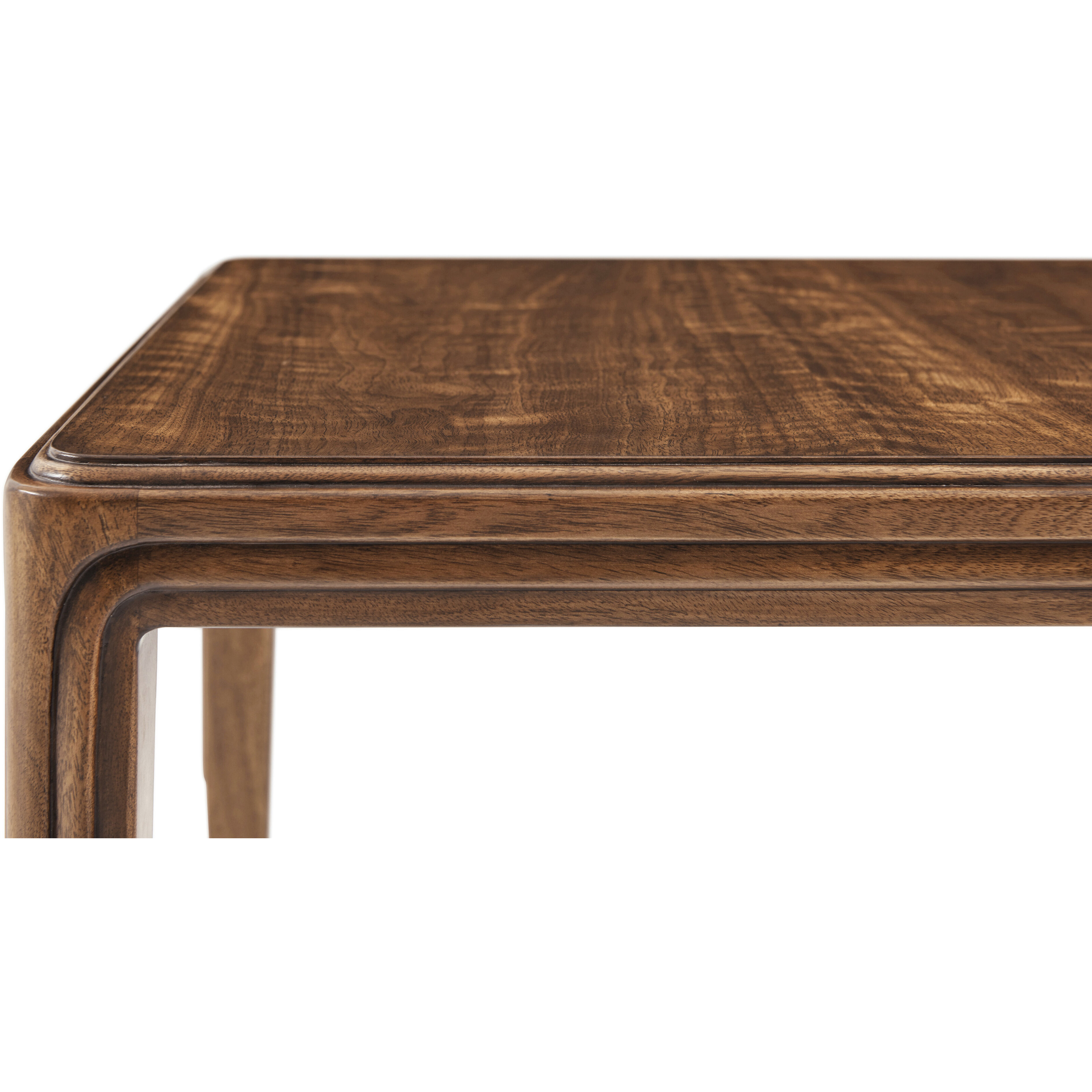 Dorchester 24 X 22 inch Mayfair / Antique White Brass Side Table, Wooden