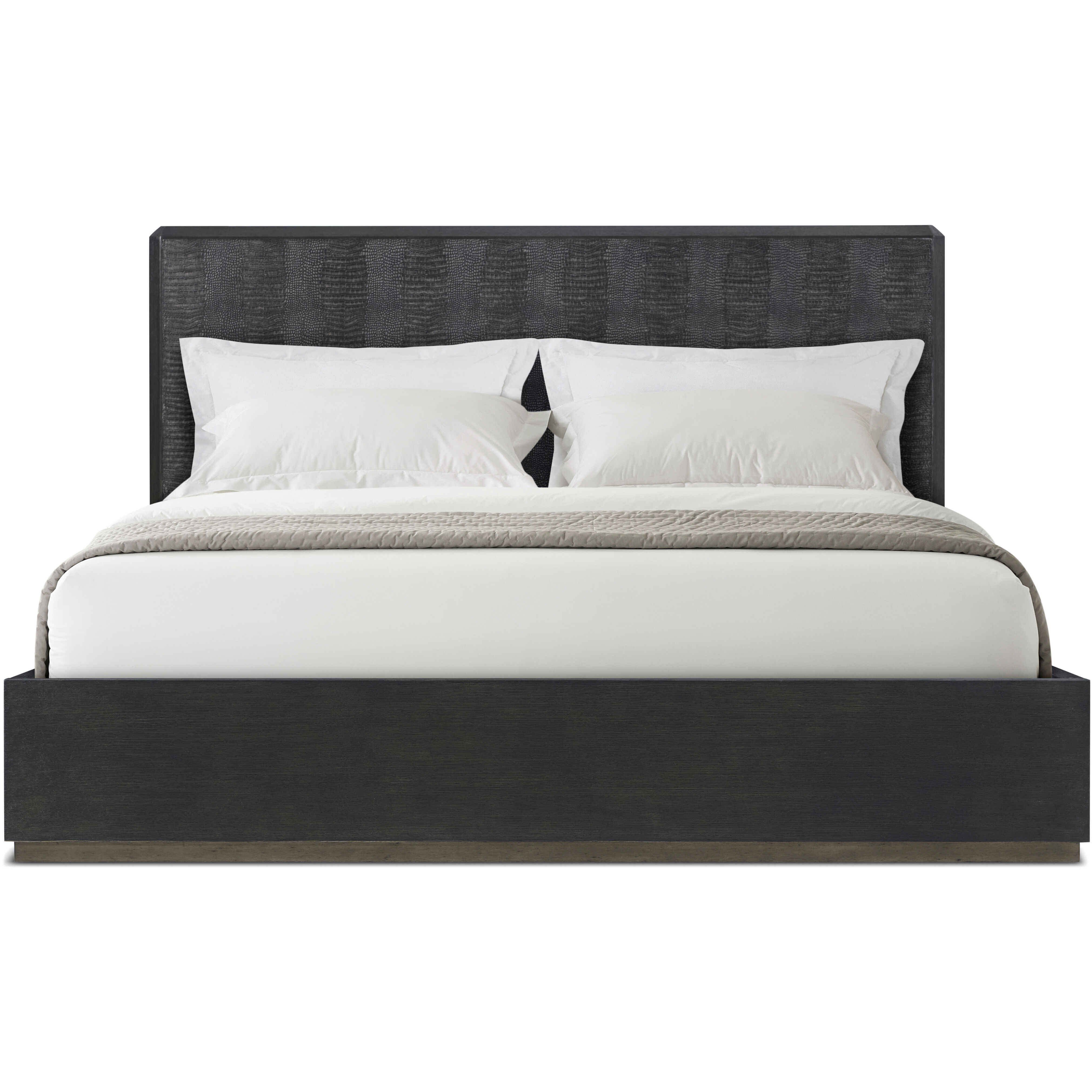Spencer St. James Onyx US King Bed, Wooden