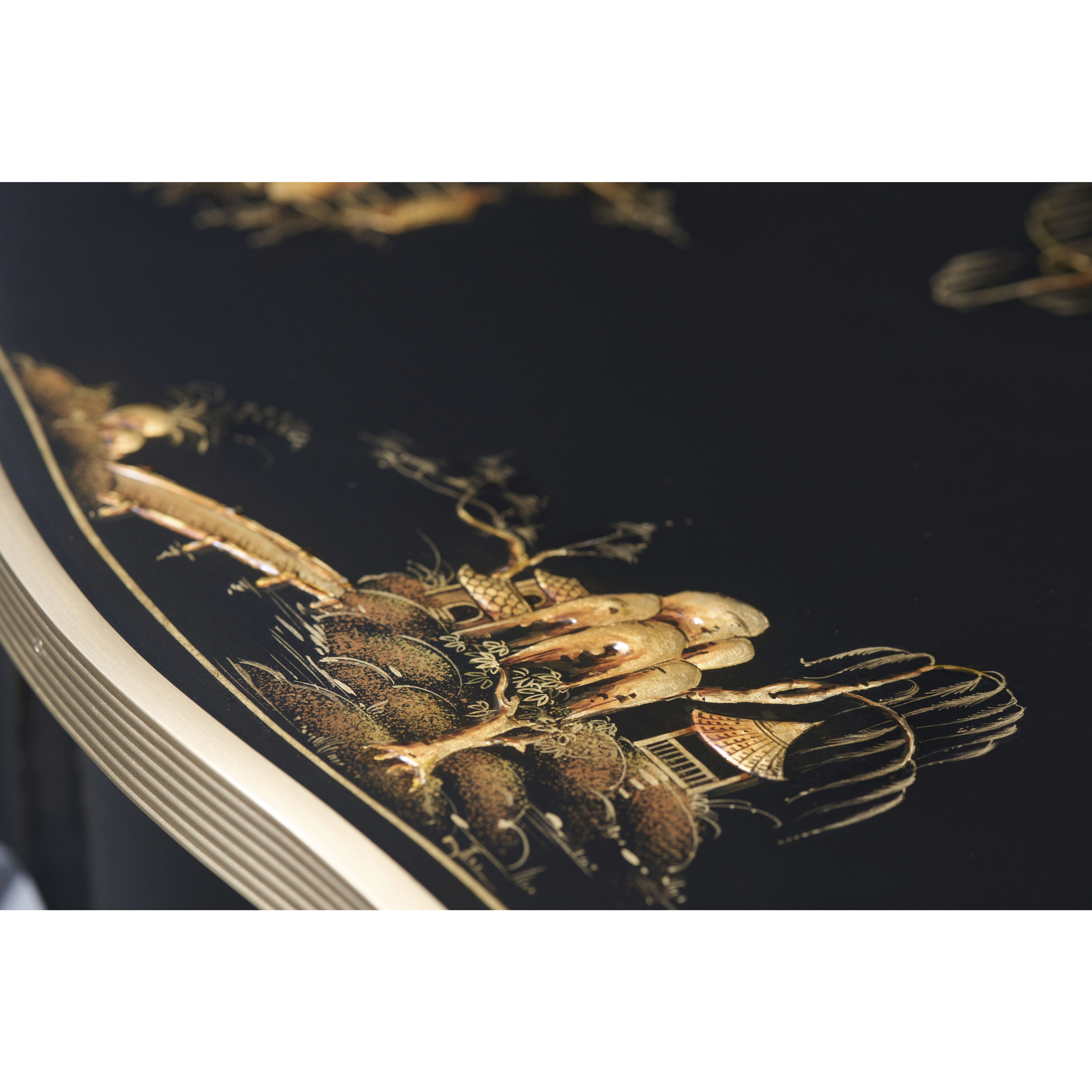 Brushwork 26 X 16.25 inch Accent Table, Wooden