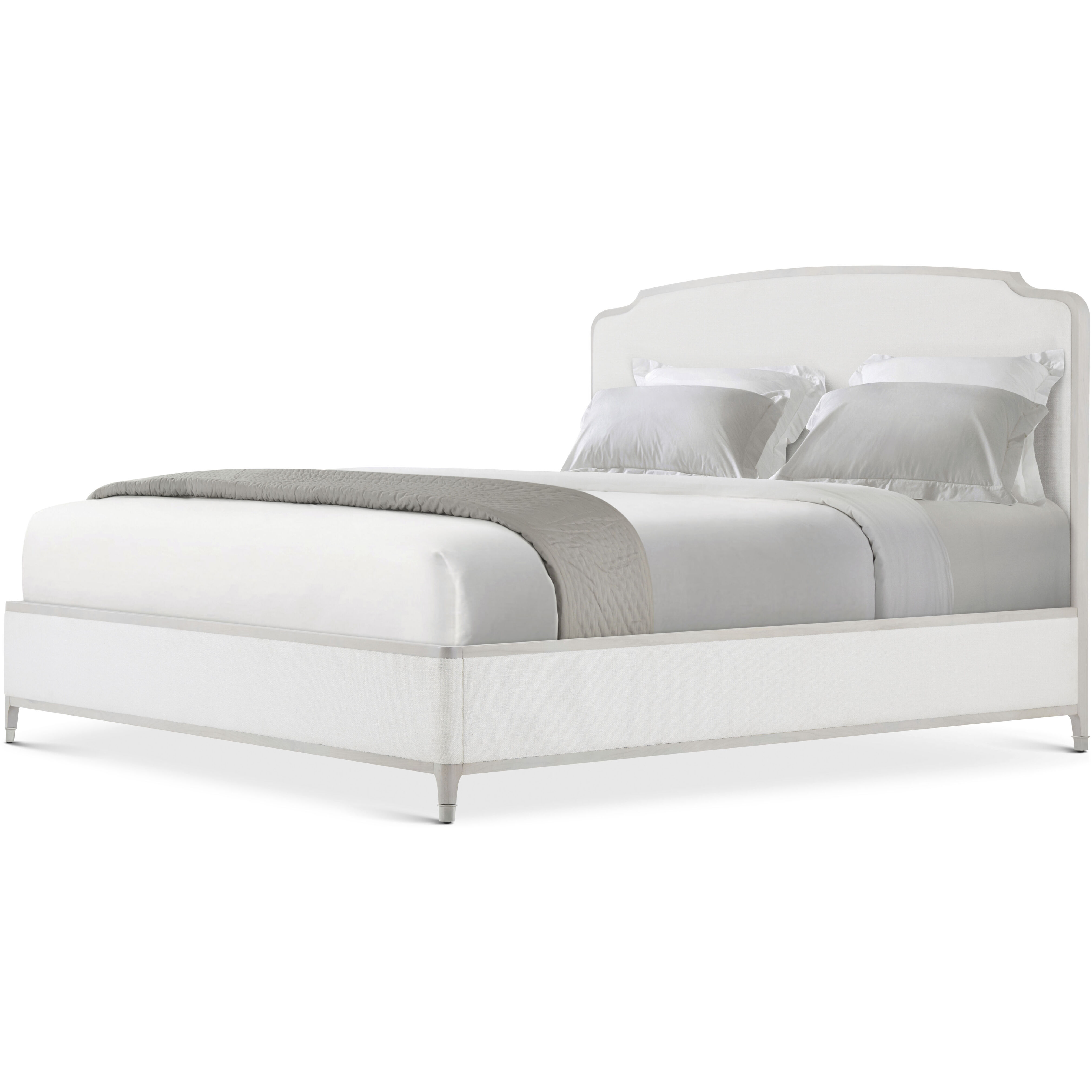 Spencer London Chelsea US King Bed, Wooden, Upholstered