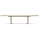 Urbane 128 X 44 inch Sundew Extension Dining Table, Wooden
