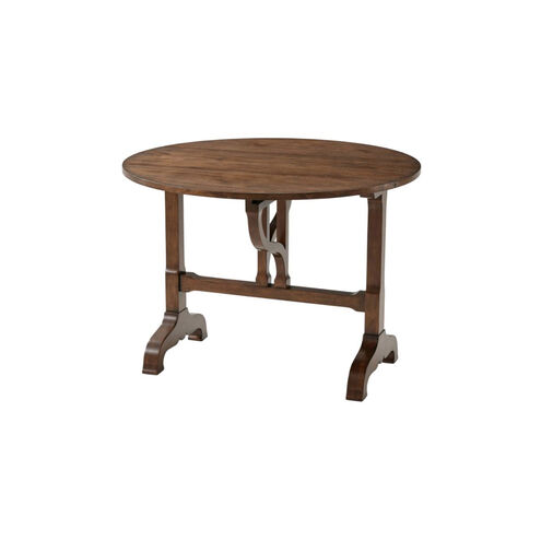 Tavel 36 X 36 inch Beech with Knotty Walnut Veneer Side Table