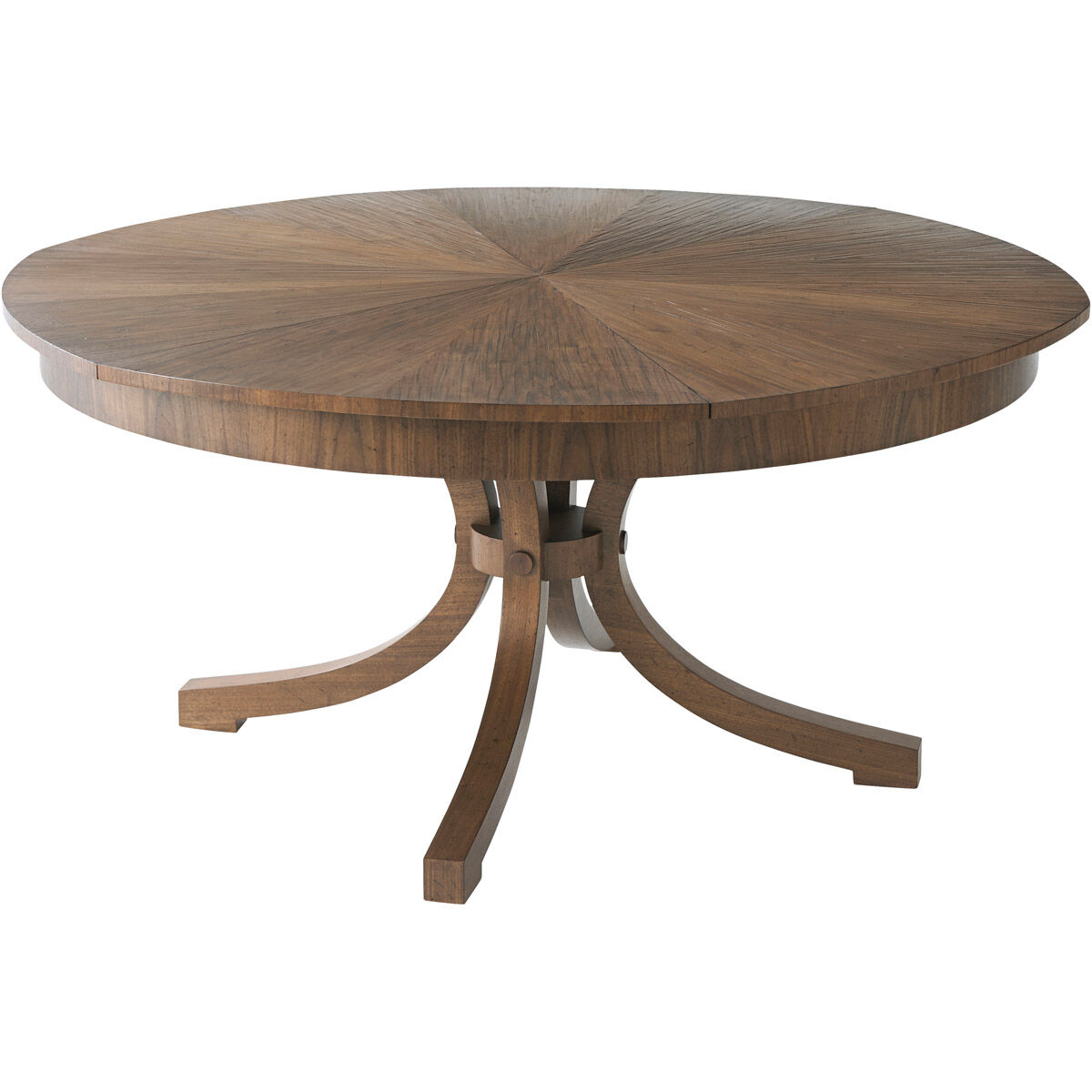 NoDa 78 X 78 inch Hewn Hazel Walnut Dining Table, Extending