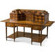 The Althorp 60 X 30 inch Desk, Wooden, Miniature House On Desk, Althorp Living History