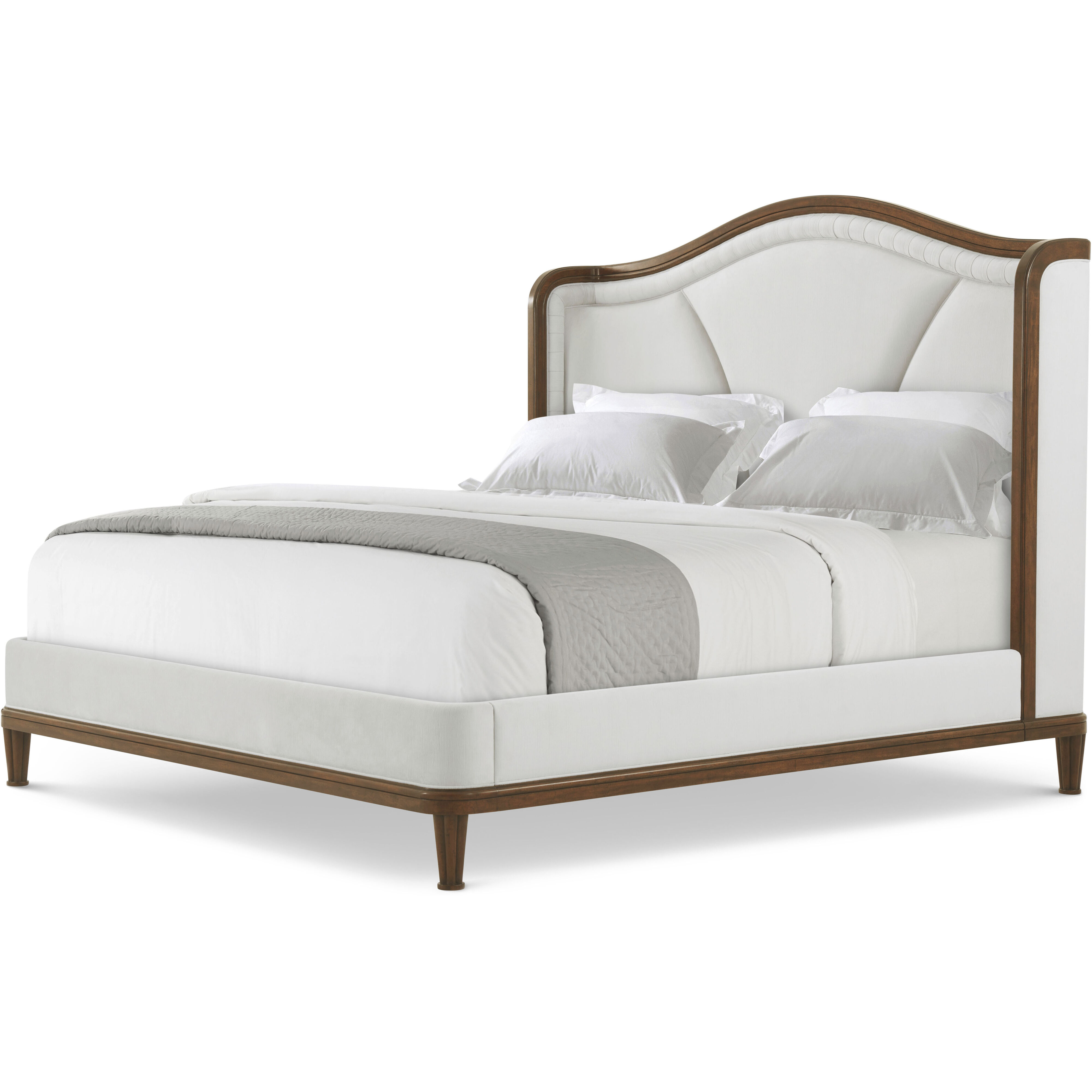 Norfolk US King Bed, Wooden, Upholstered, Althorp Living History