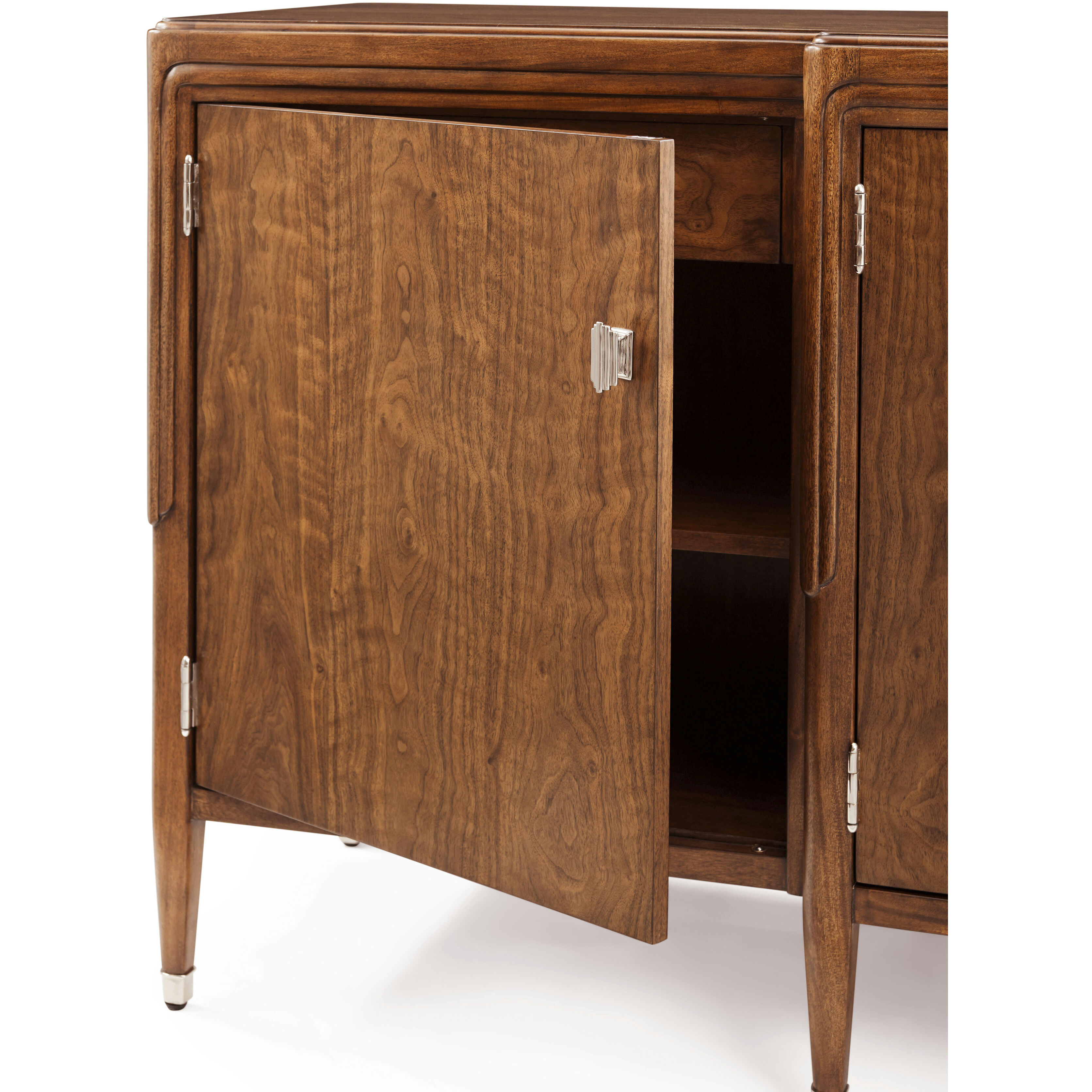 Dorchester 95 X 22 inch Mayfair / Antique White Brass Sideboard, Wooden