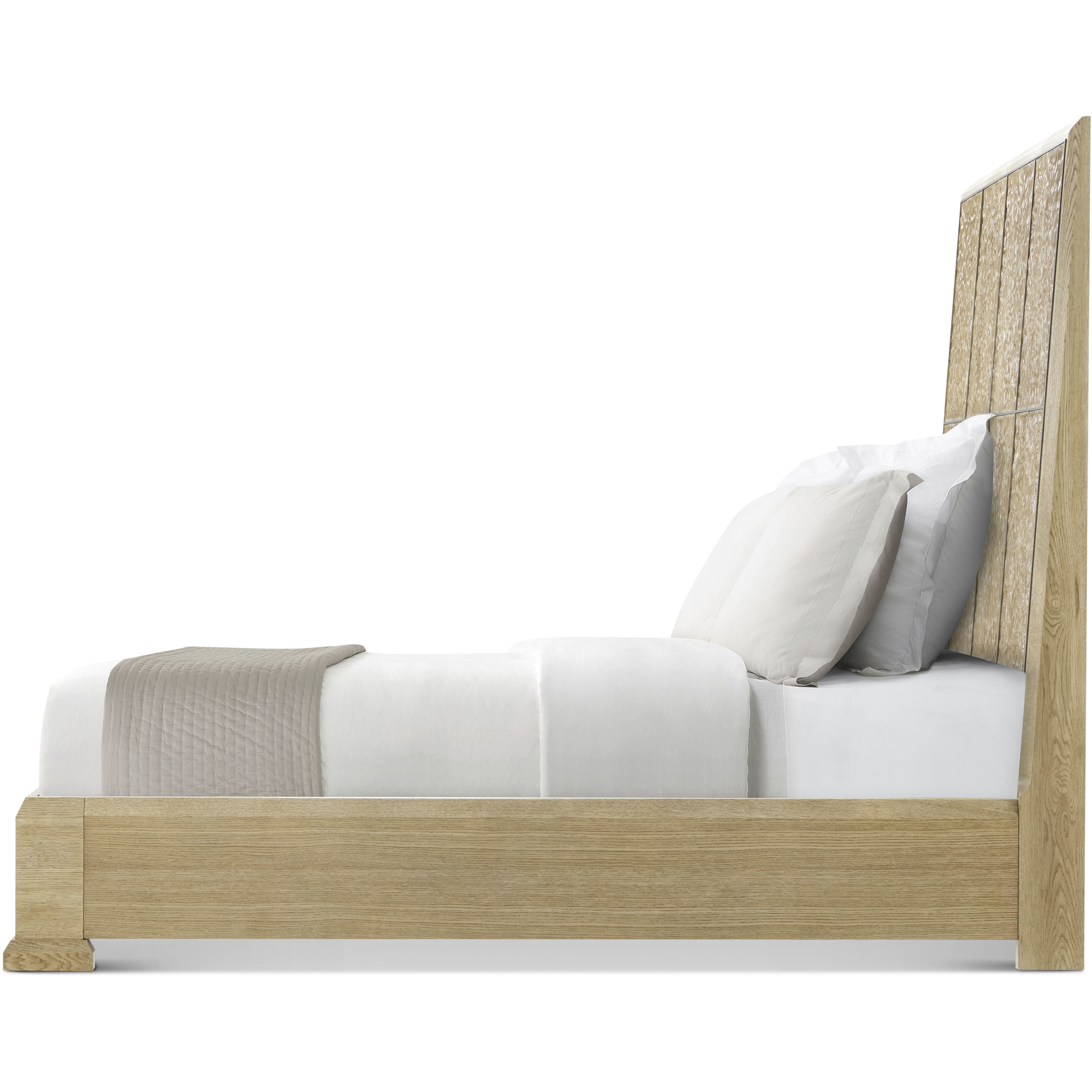Essence Blonde US King Bed, Wooden