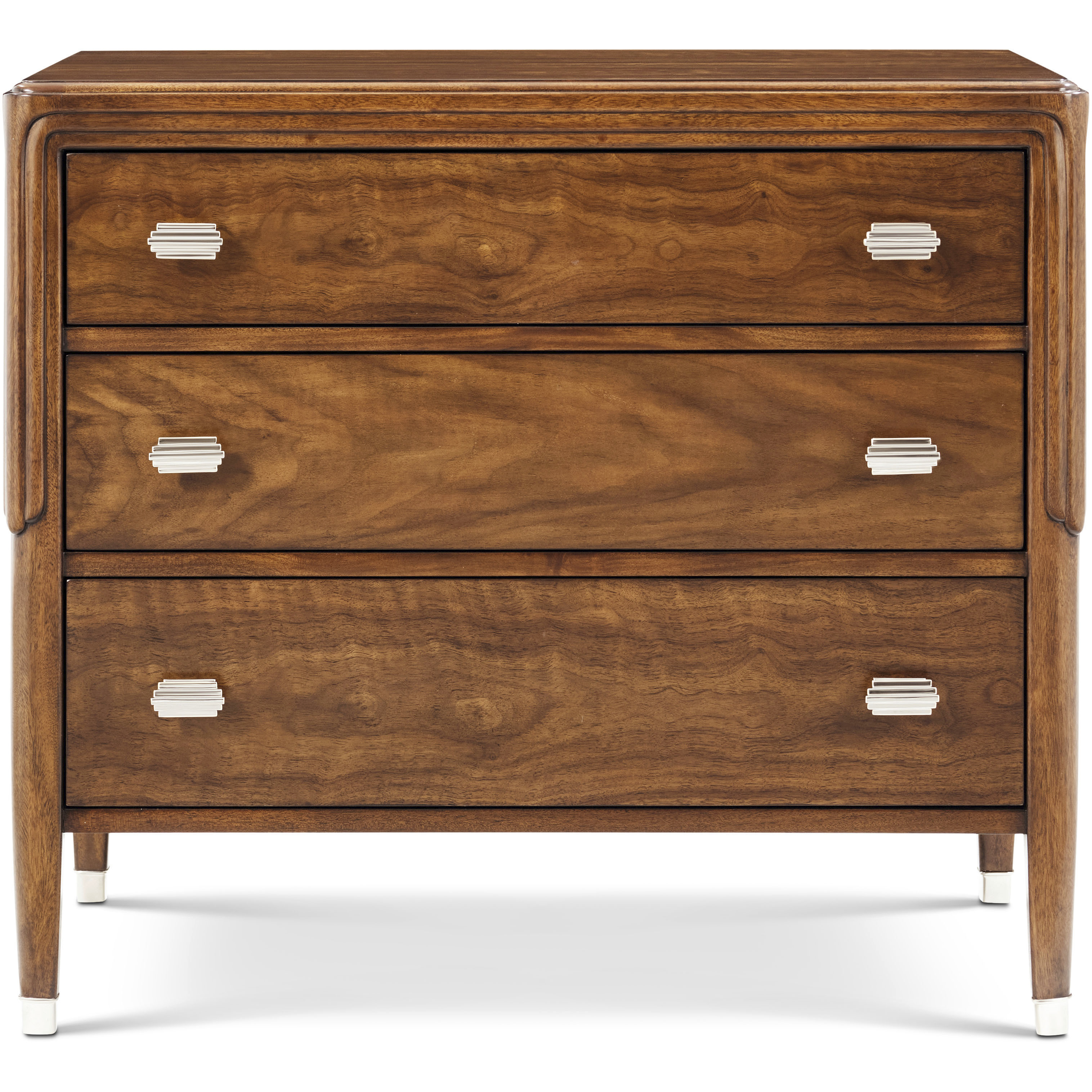 Dorchester 32 X 28.5 inch Mayfair / Antique White Brass Nightstand, Wooden