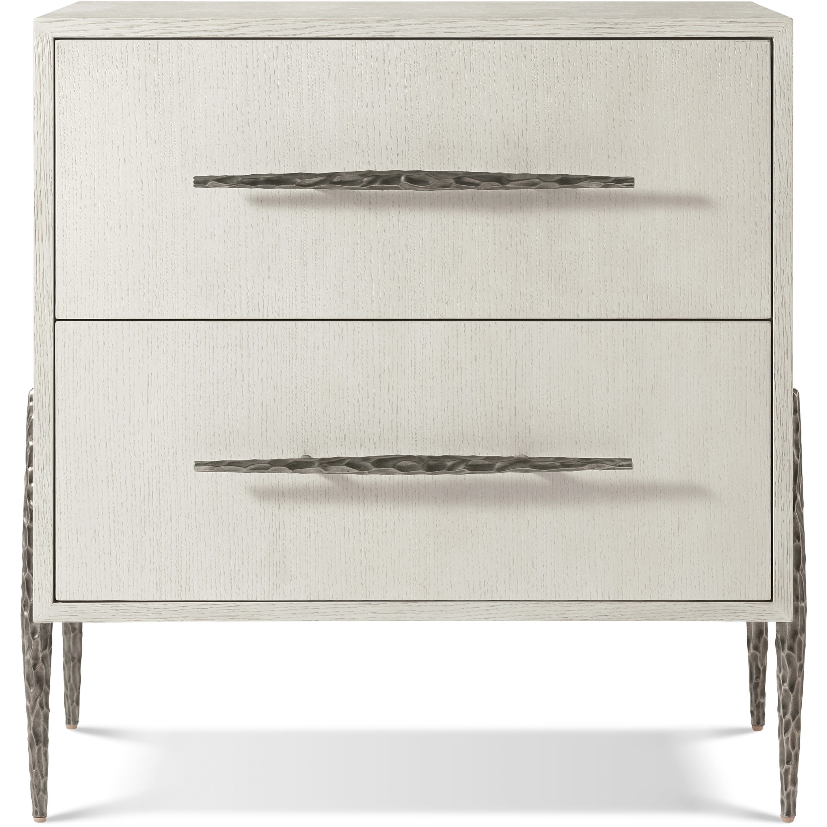 Essence 30 X 28 inch Opal Nightstand, Wooden, 2-Drawer