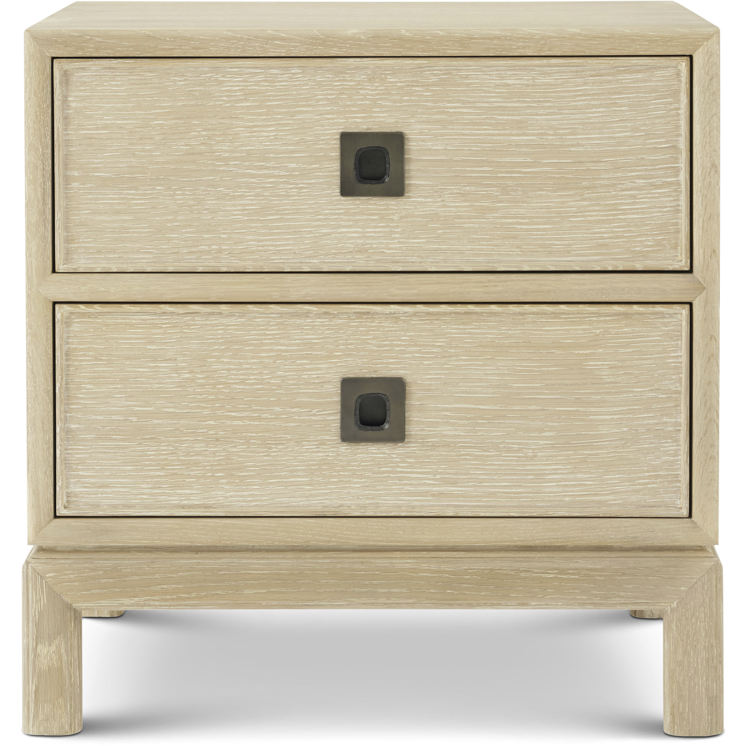 Montauk 22 X 22 inch Lighthouse Nightstand, Wooden, 2-Drawer