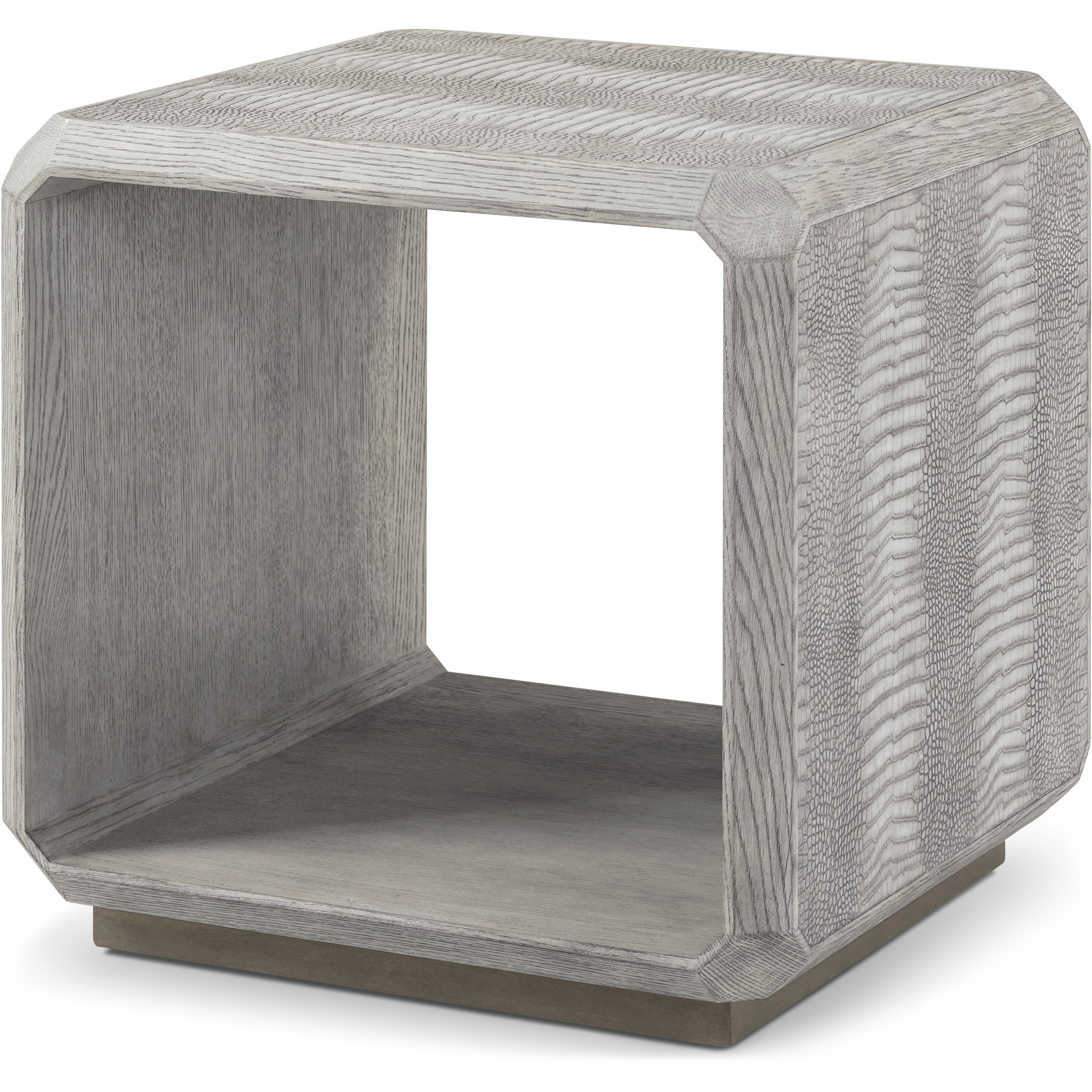 Spencer St. James 24 X 24 inch Argento Side Table, Wooden