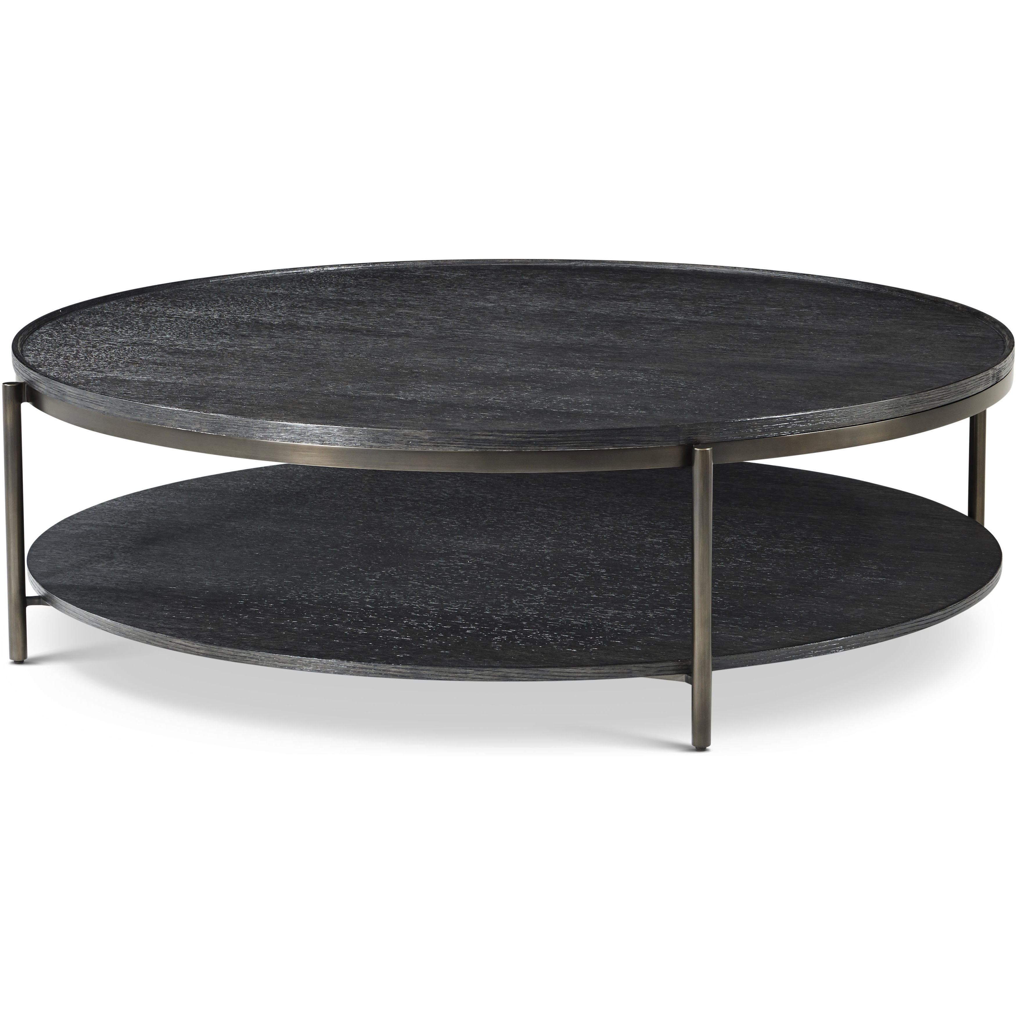 Repose 57 X 57 inch Charcoal Oak Coffee Table