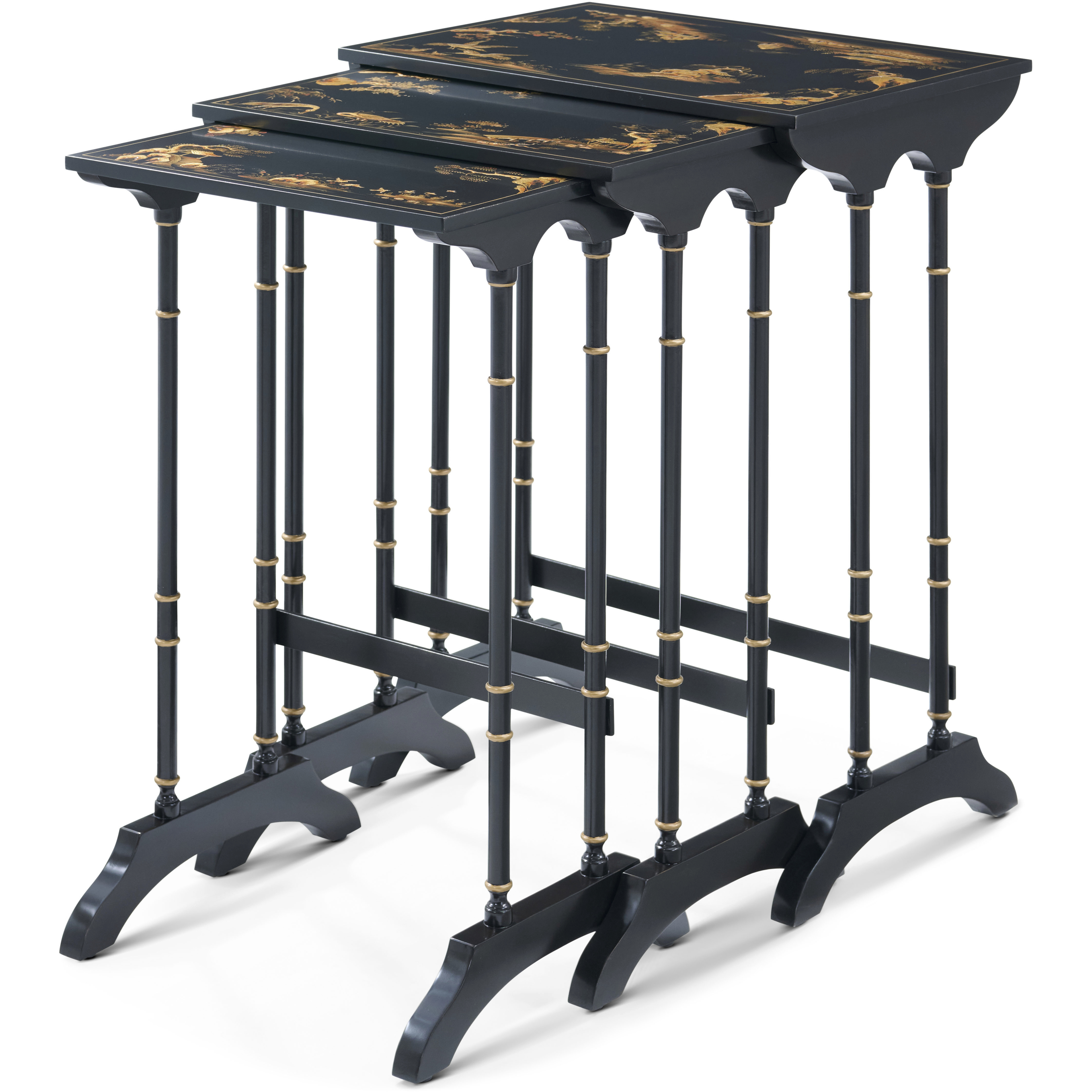 Brushwork 29.25 X 21 inch Nesting Tables, Wooden