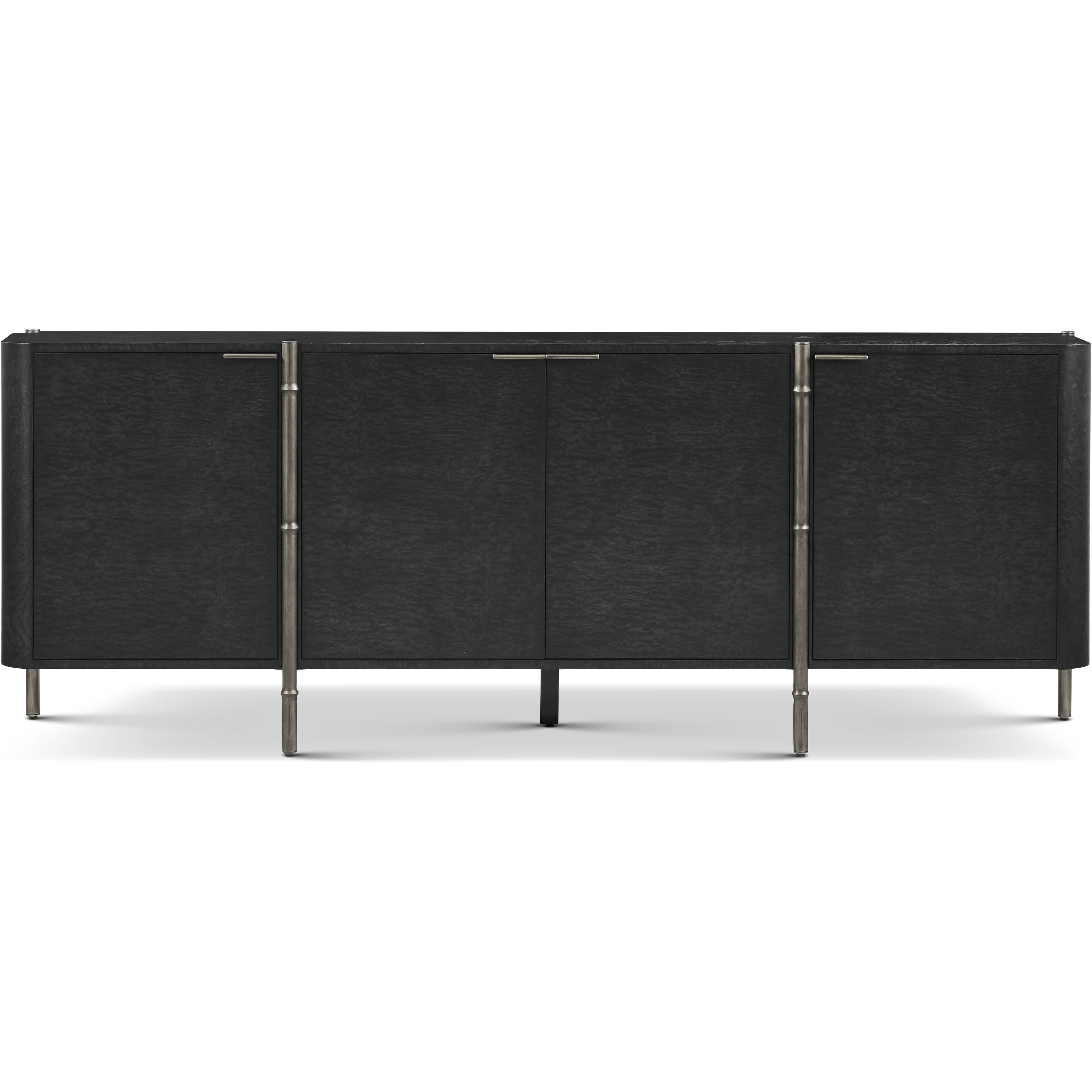 Kesden 86 X 18 inch Silent Black Sideboard, Wooden