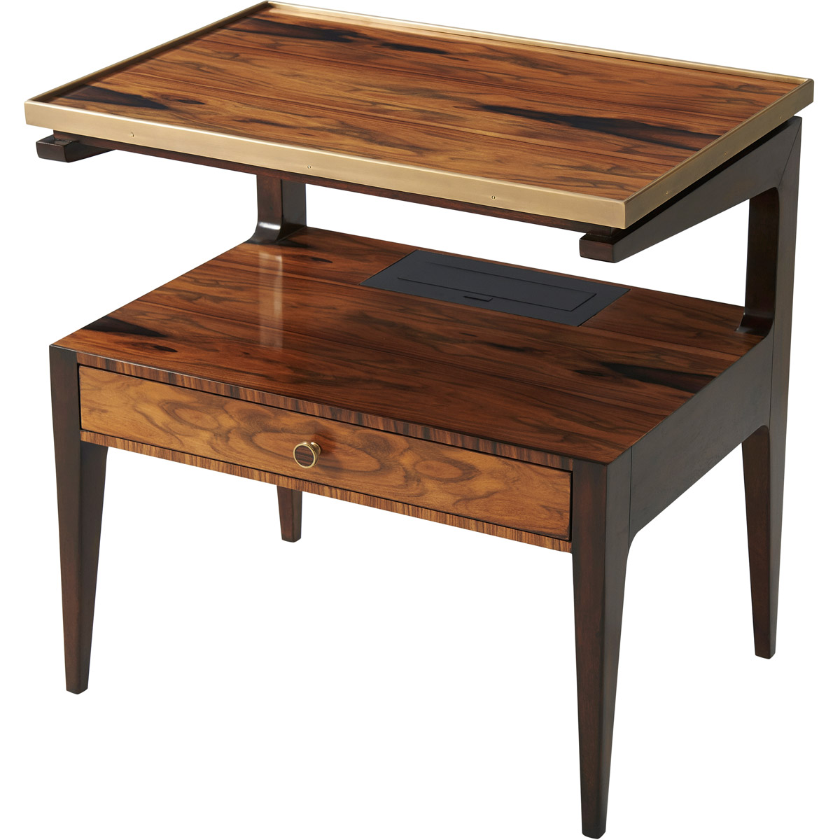 Keno Bros. 26 X 26 inch Wild Morado Veneer Side Table