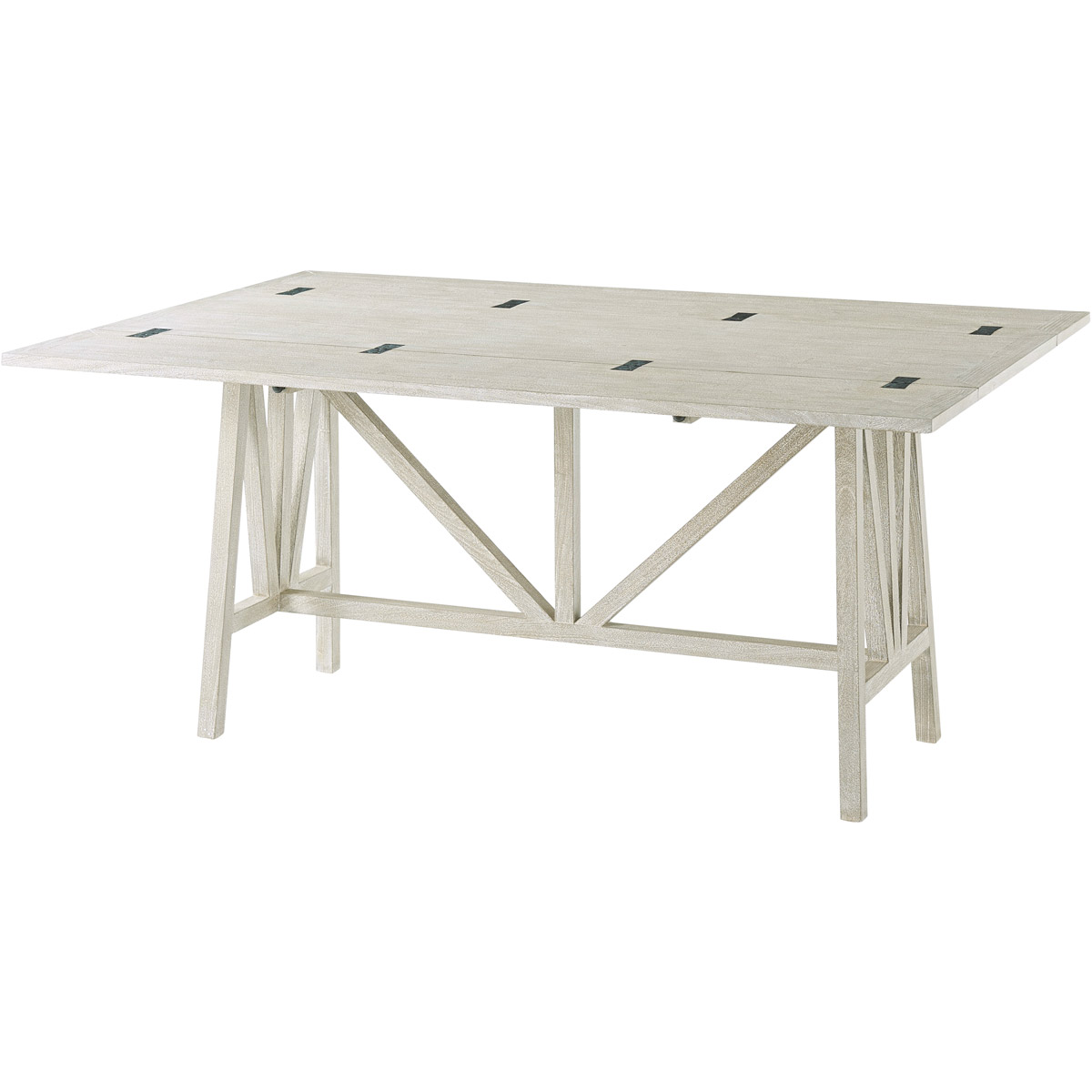 NoDa 65 X 44 inch Driftwood Dining Table, Metamorphic