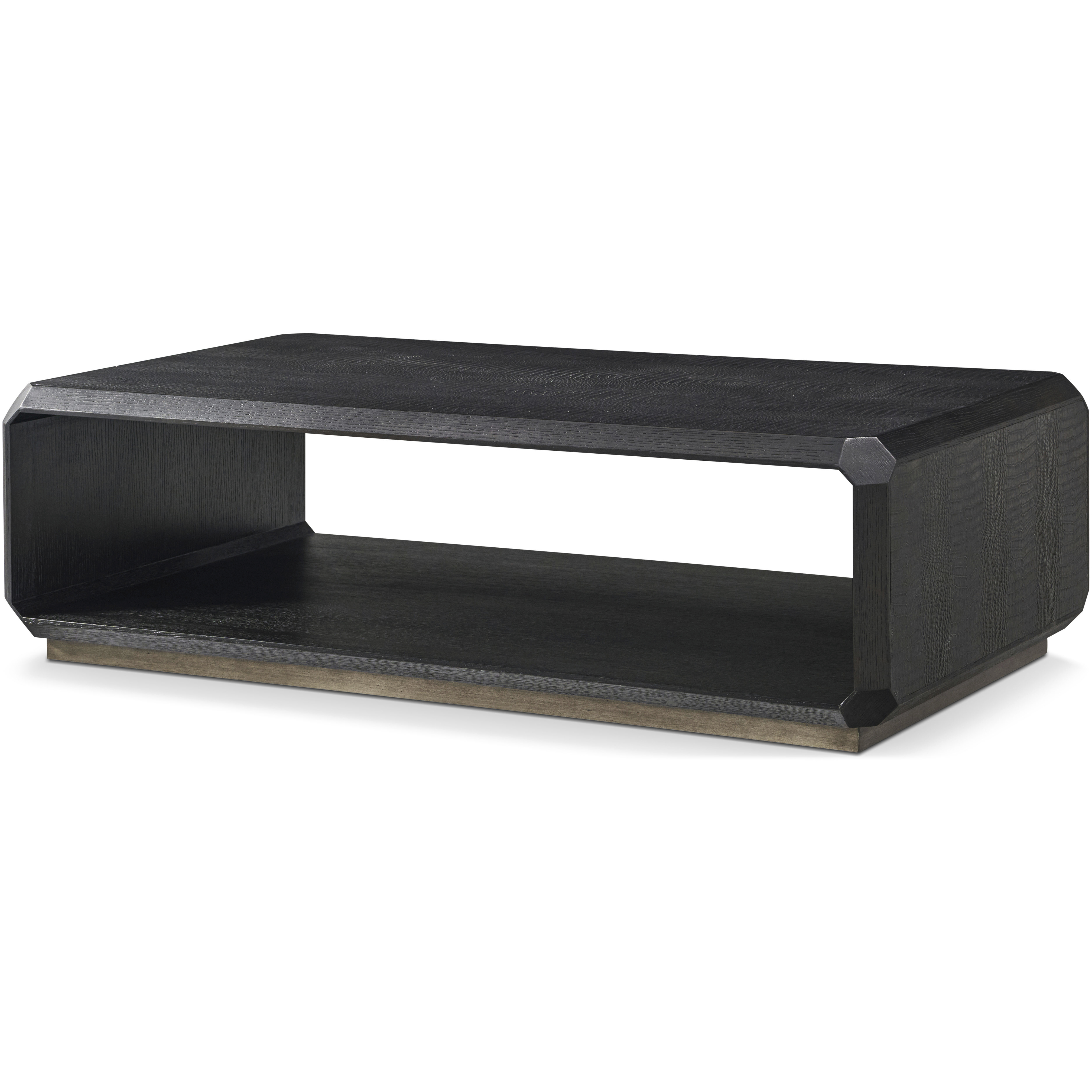 Spencer St. James 58 X 32 inch Onyx Cocktail Table, Wooden