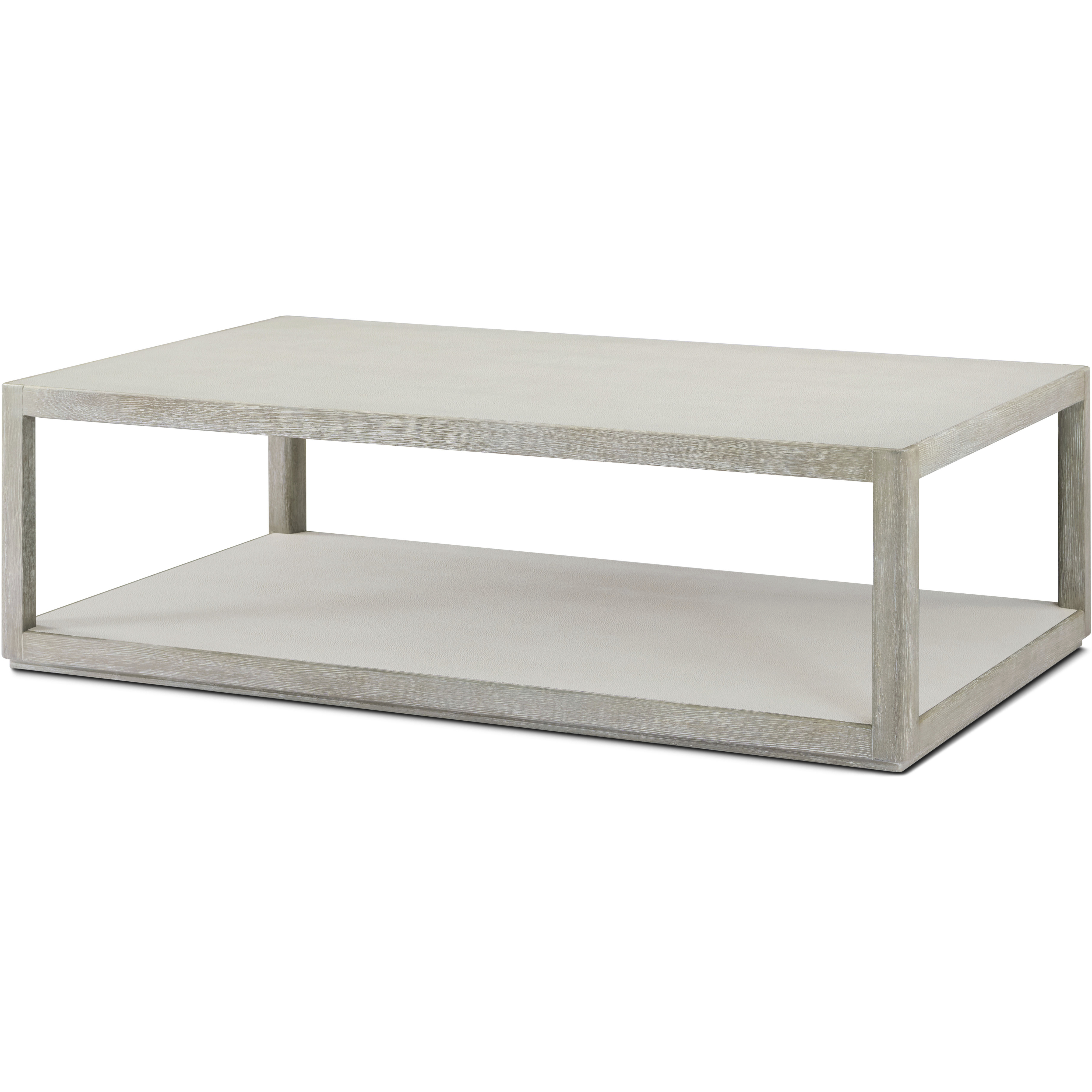 Maxwell 55 X 32 inch Cashmere Cocktail Table, Wooden