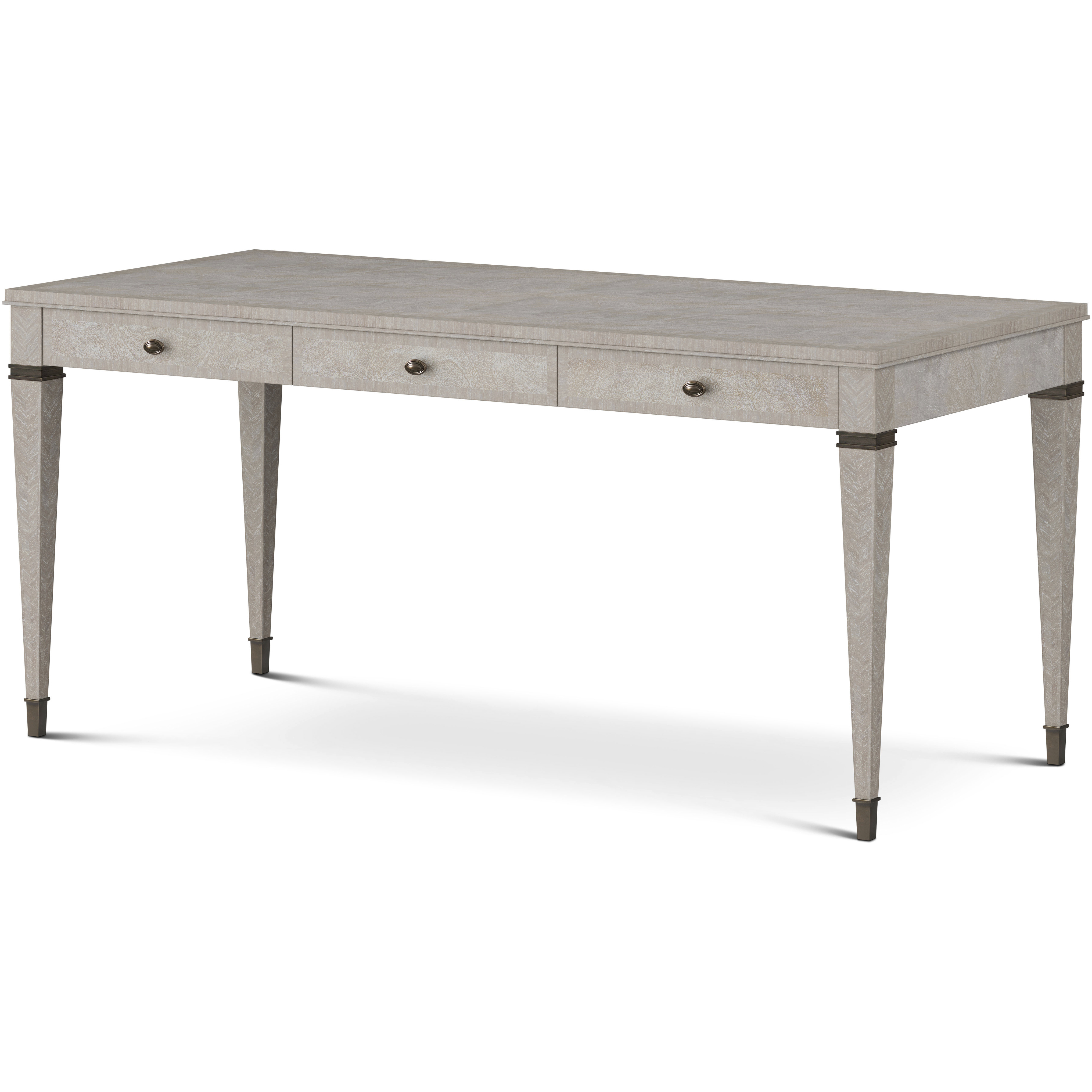Bradbury 66 X 30 inch Geo Coast Desk, Wooden, Marlborough by Alexa Hampton