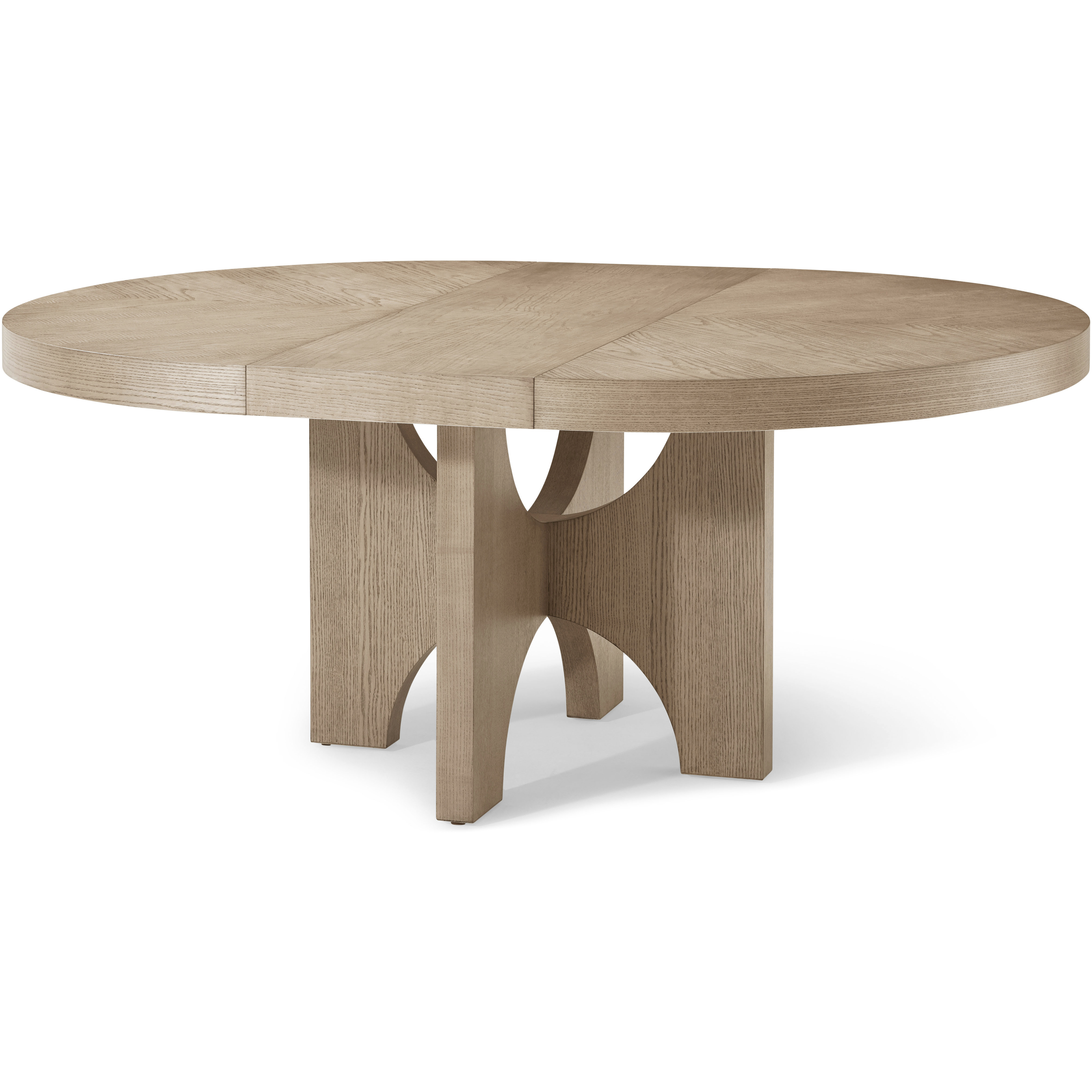 Catalina 72 X 54 inch Dune Extending Dining Table, Wooden