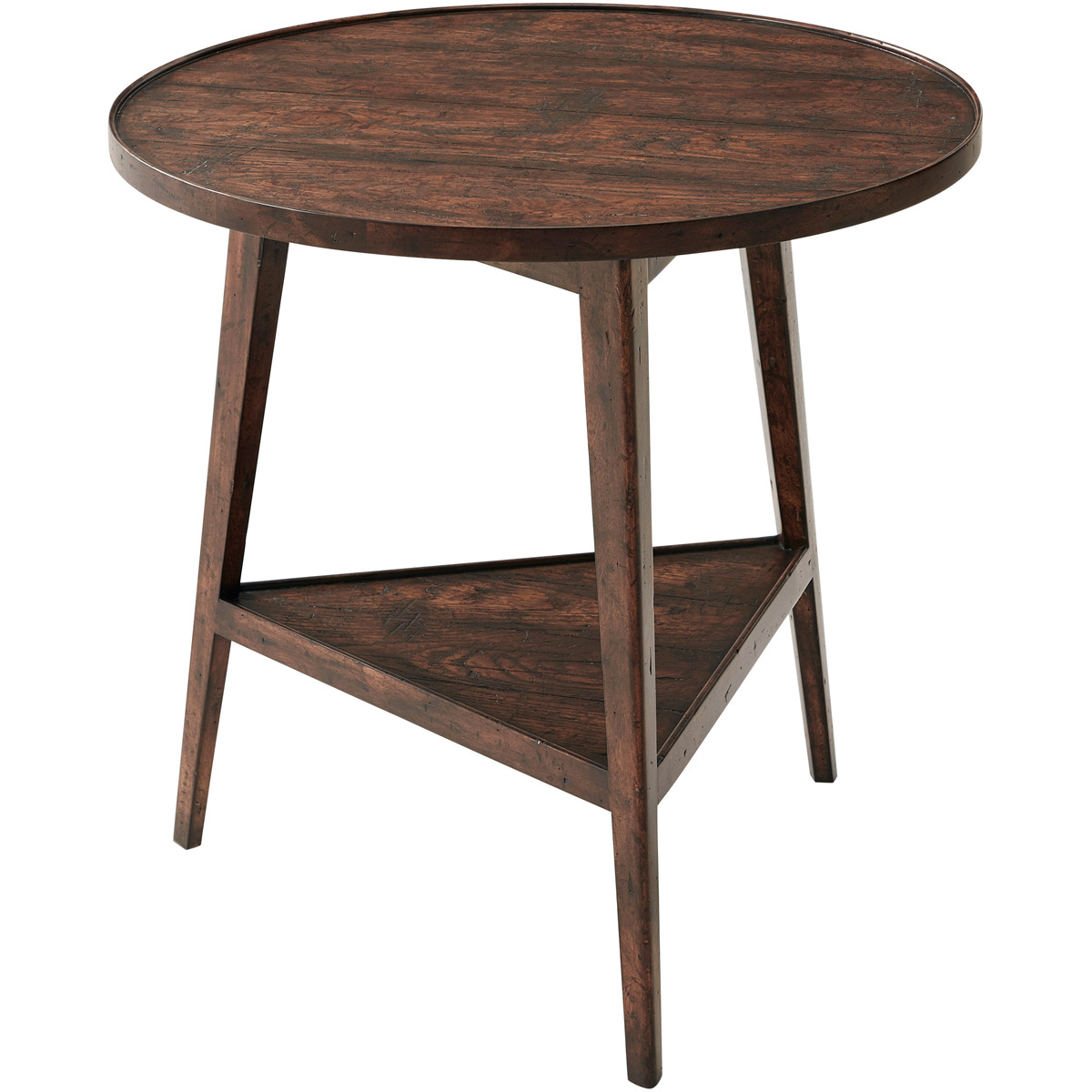 Althorp - Victory Oak 26 X 26 inch Reclaimed Oak Veneer Side Table 