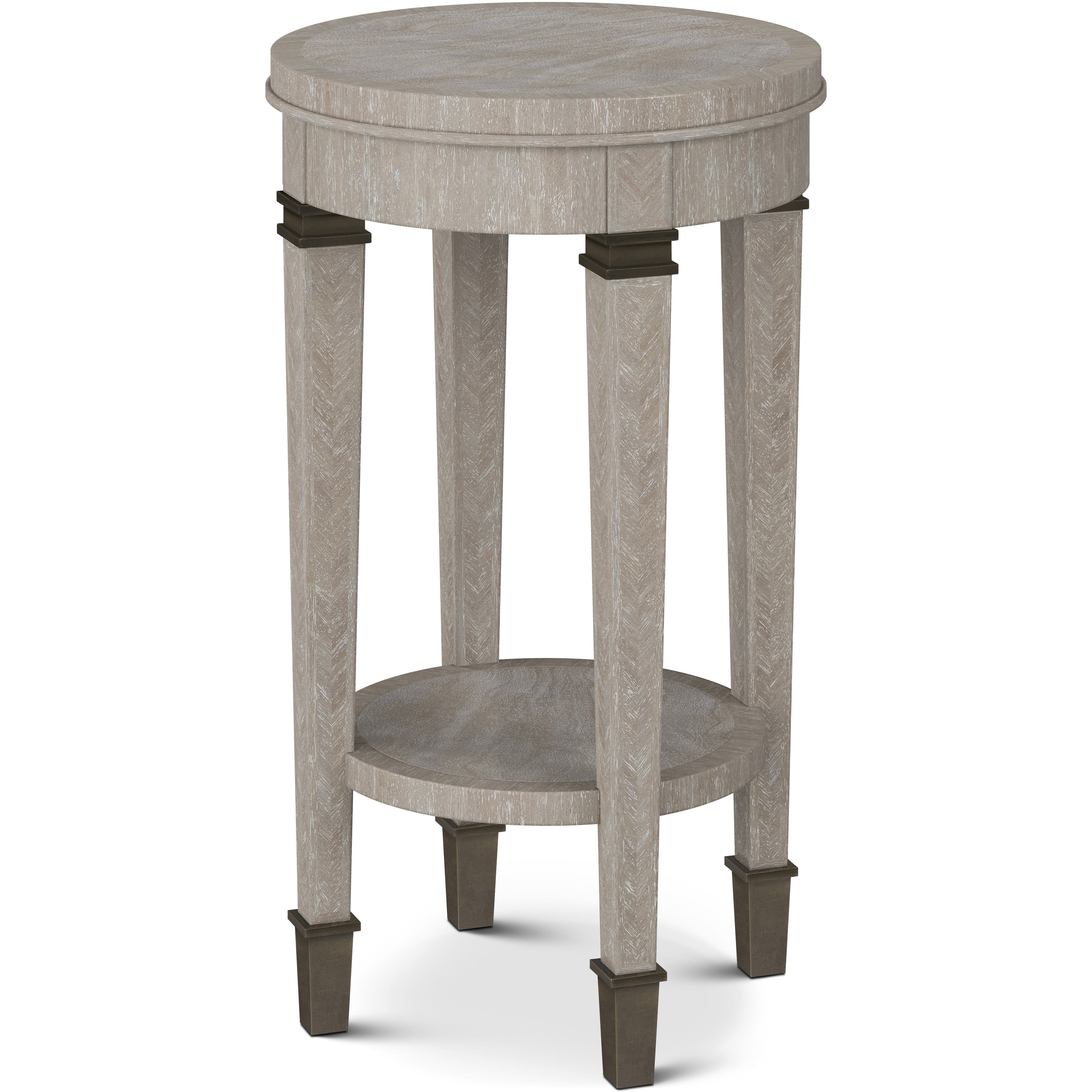 Walker 22 X 13 inch Geo Coast Drink Table, Wooden, Marlborough by Alexa Hampton