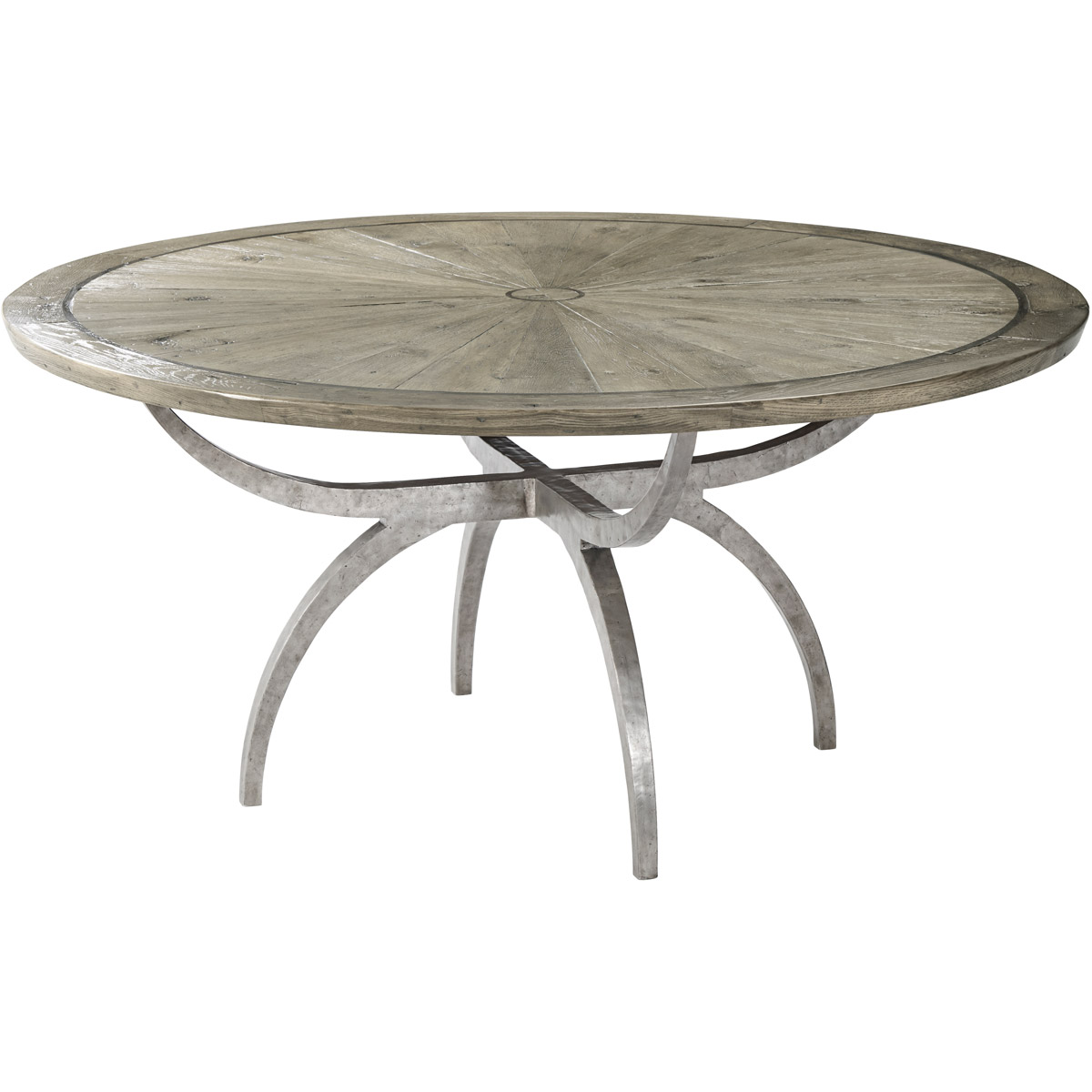The Echoes Collection Lagan 64 X 64 inch Grey Echo Oak Dining Table