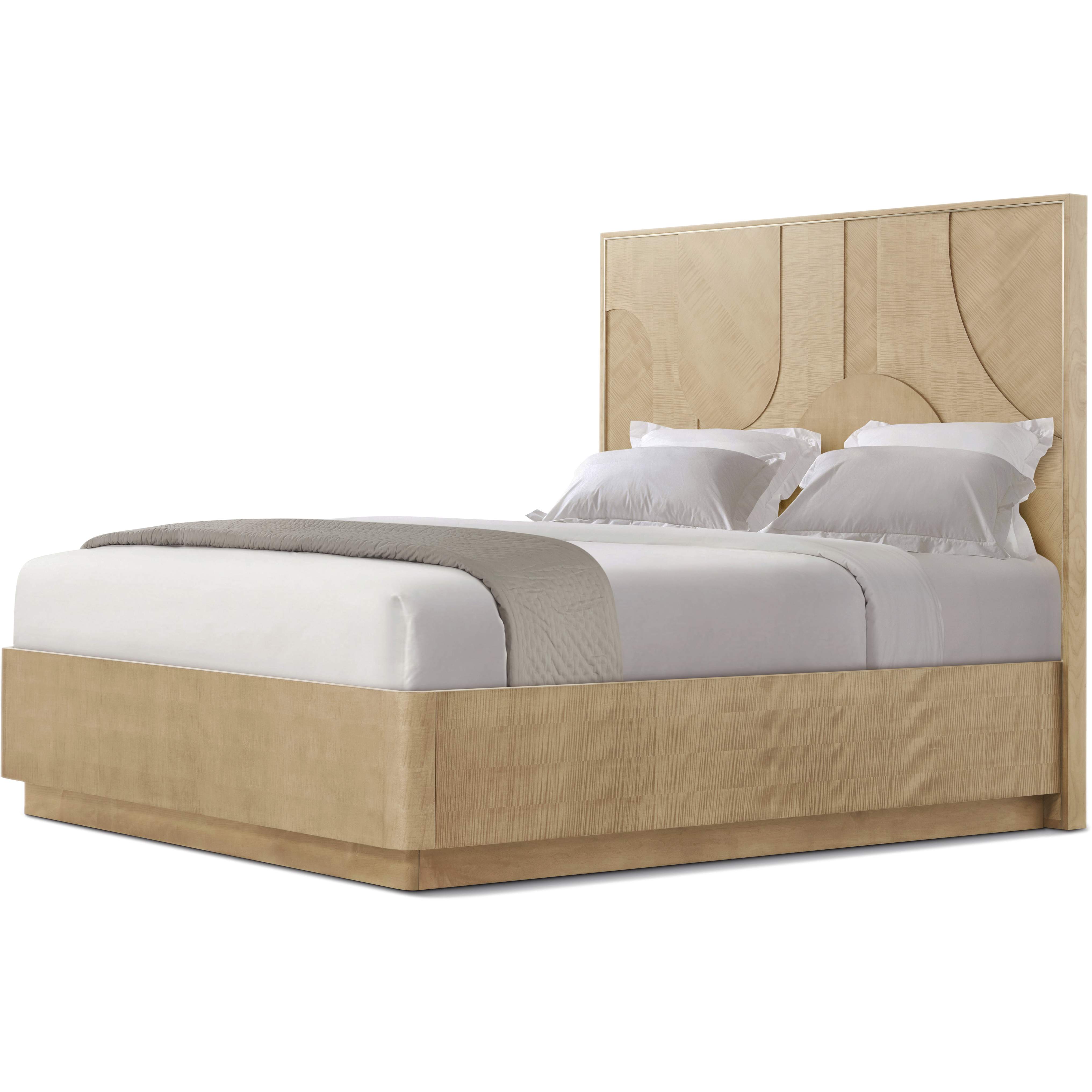 Origins Sesame California King Bed, Wooden