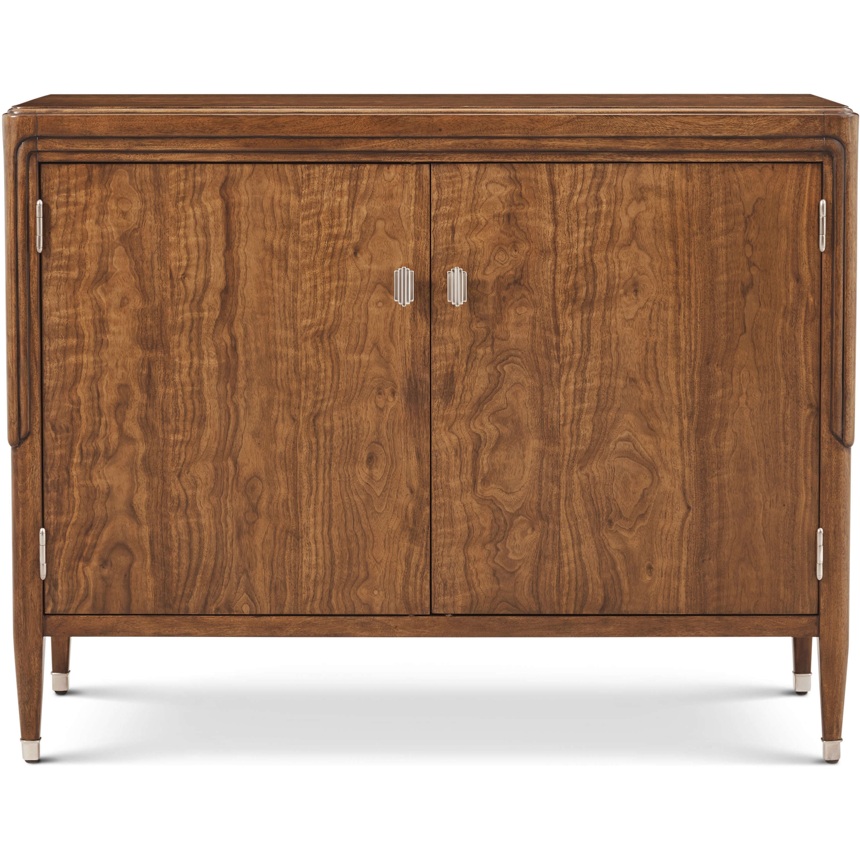 Dorchester Mayfair / Antique White Brass Cabinet, Wooden