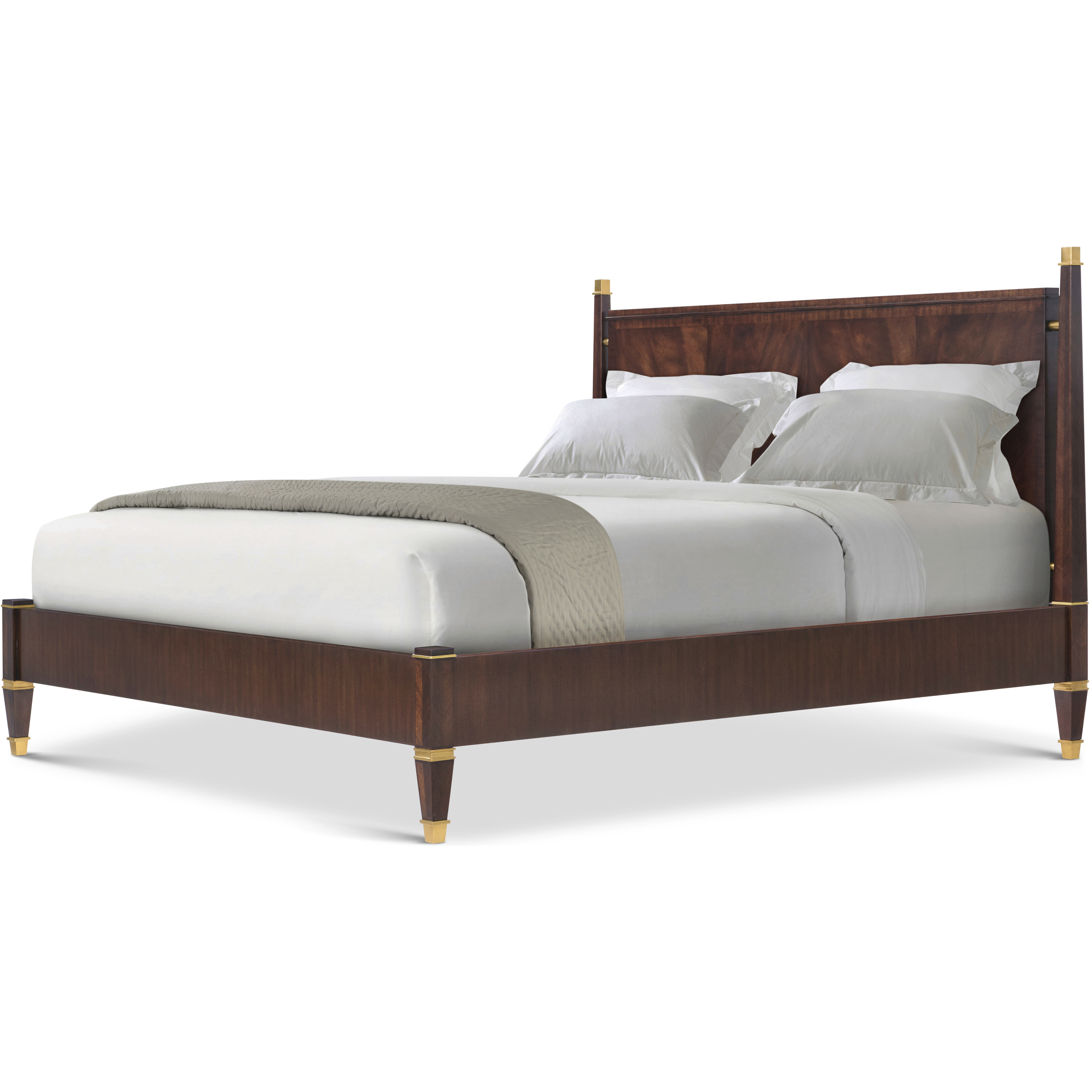 Markos Cambridge US King Bed, Wooden, Marlborough by Alexa Hampton