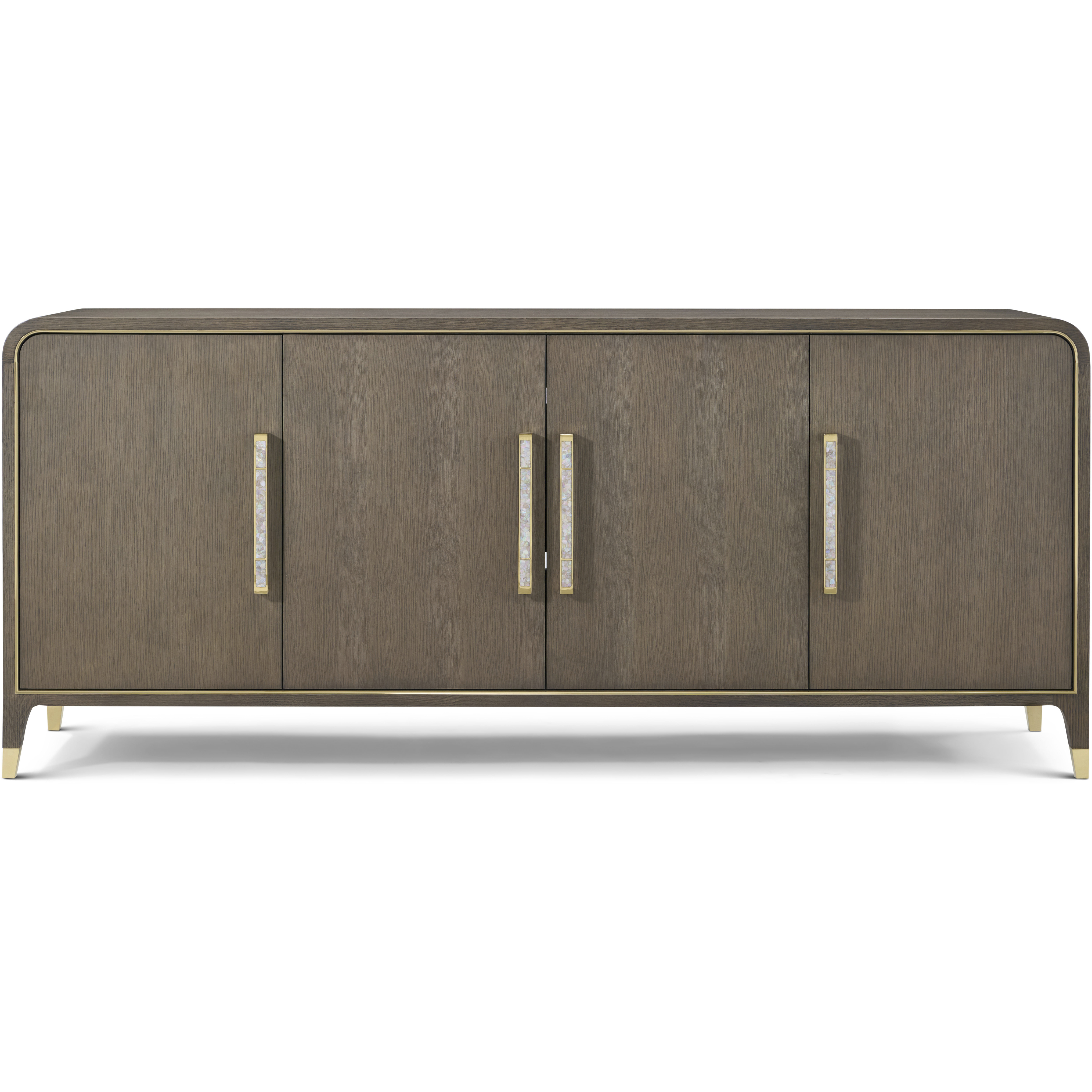 Judith Leiber Couture 82 X 20 inch Mink Sideboard, Wooden
