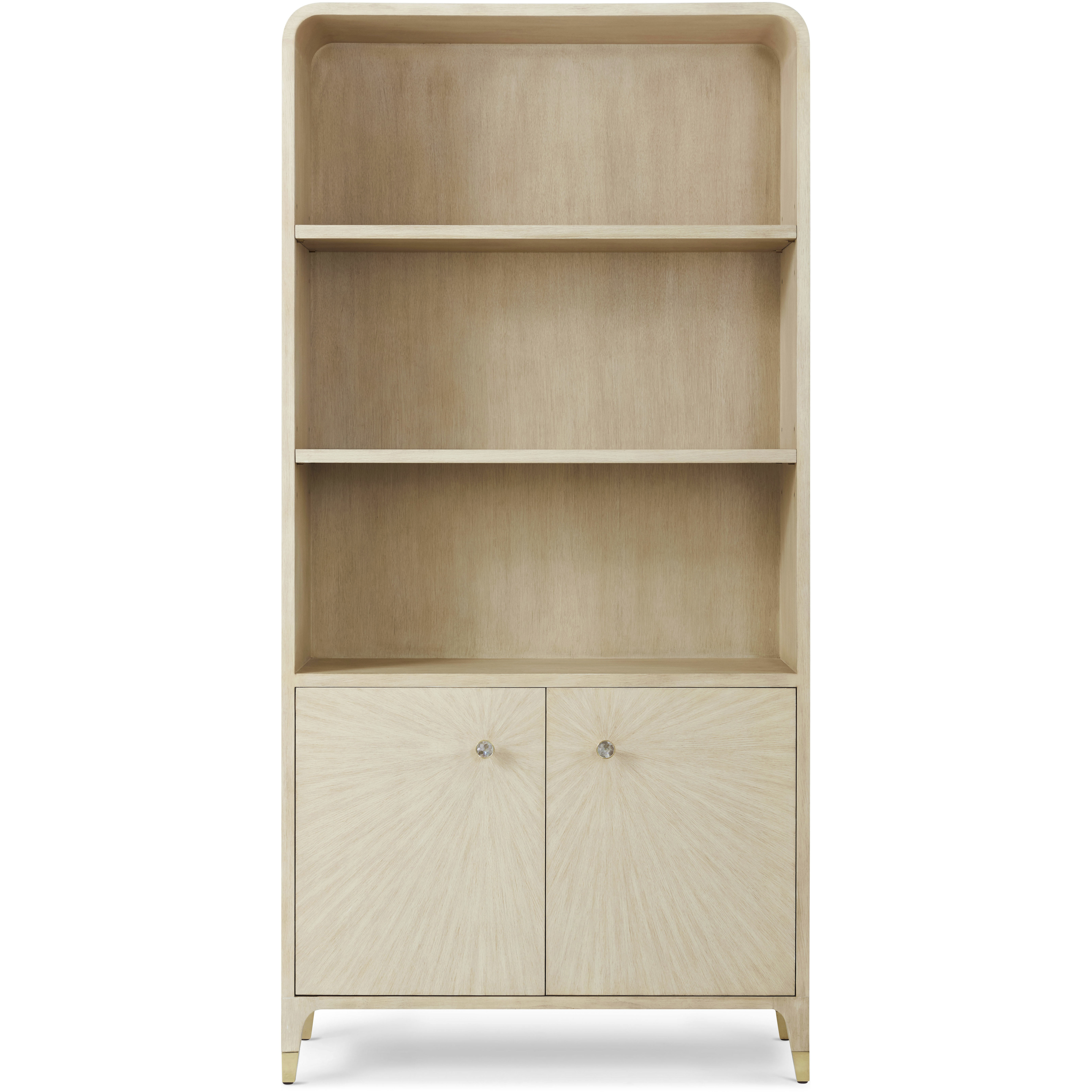 Judith Leiber Couture Martini Bookcase, Wooden, 3-Shelf