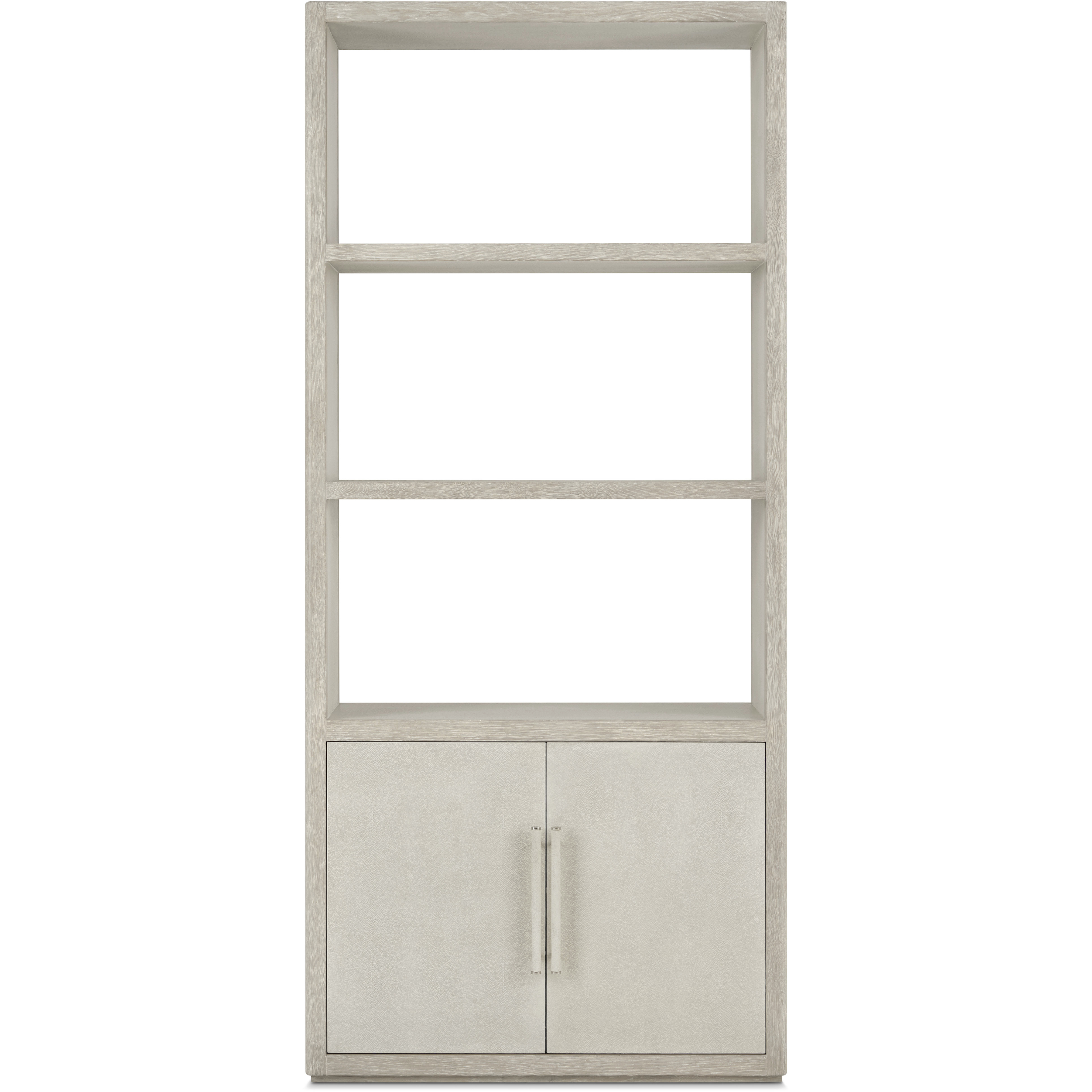 Maxwell Cashmere Bookcase, Wooden, 3-Shelf