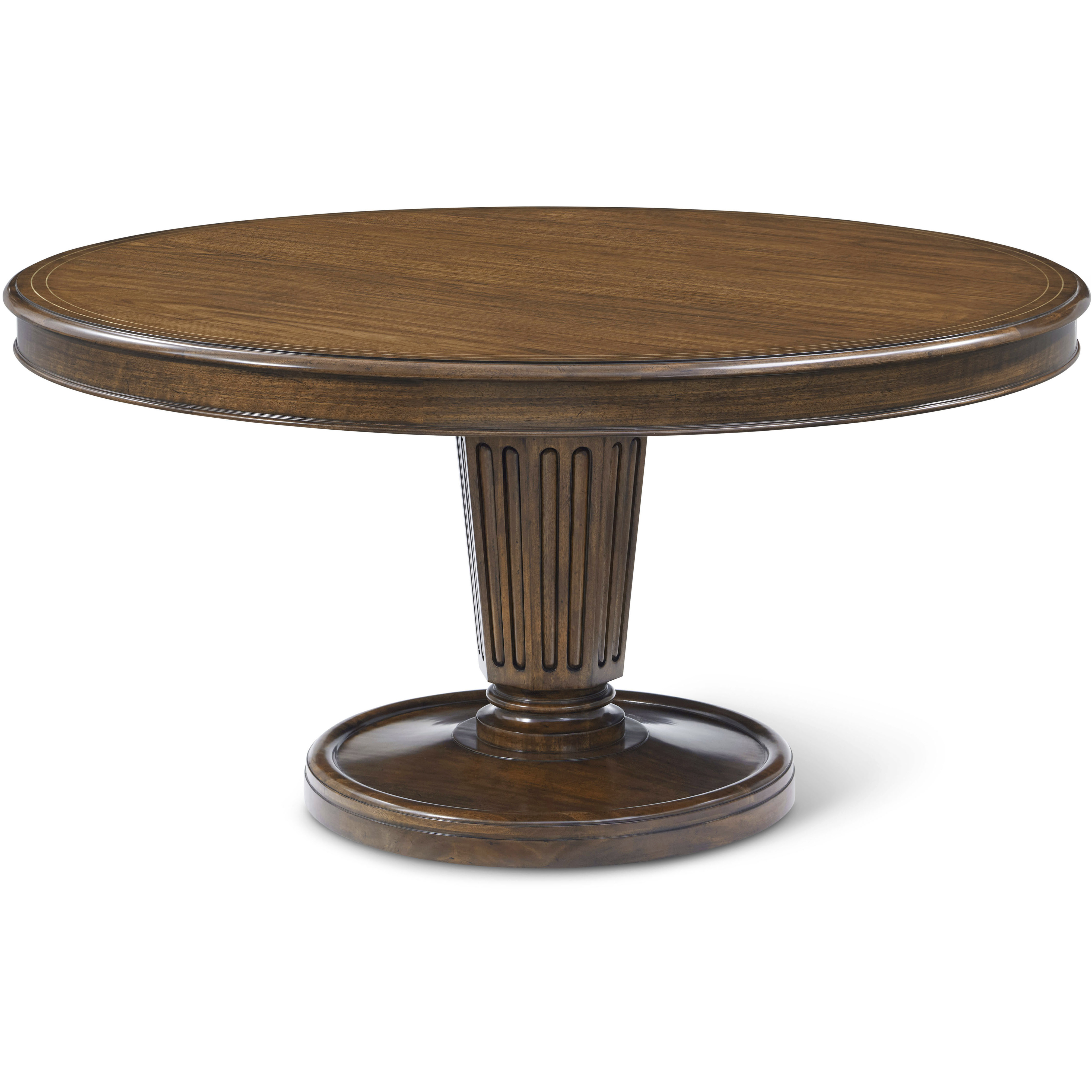 Haddon 60 X 60 inch Round Dining Table, Wooden, Althorp Living History