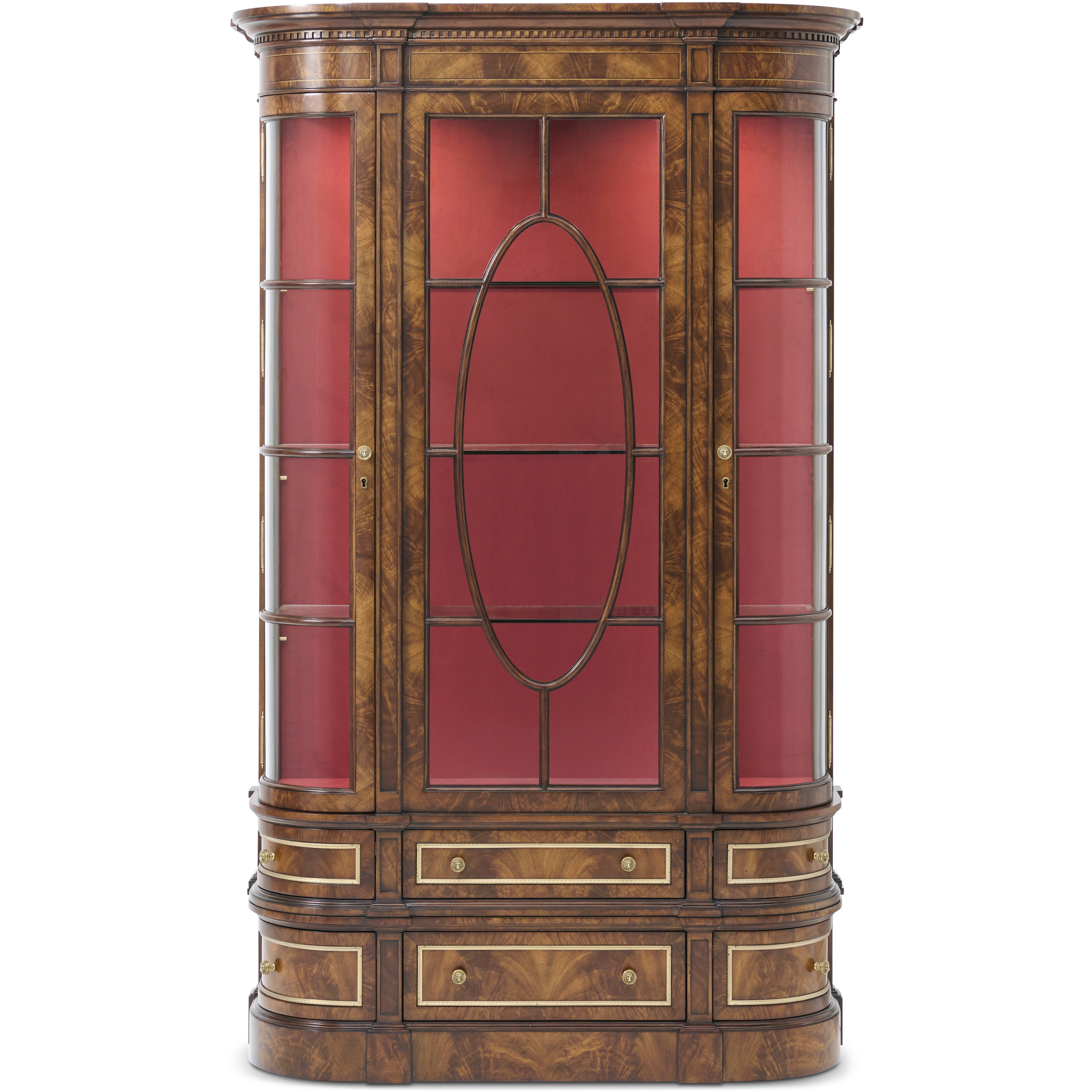 The Althorp Display Curio Cabinet, Wooden, Althorp Living History